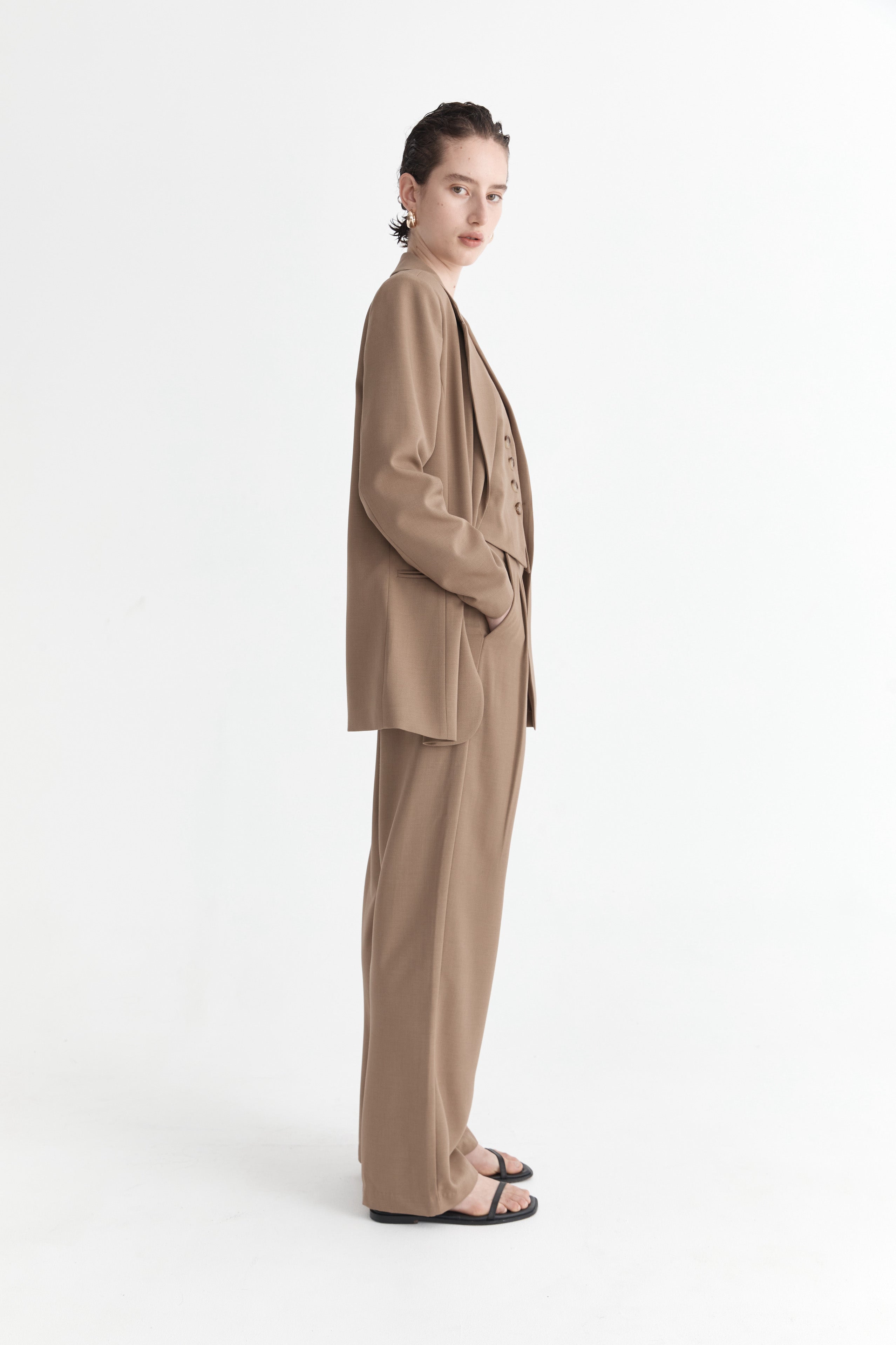 The Leon Pants | Creme