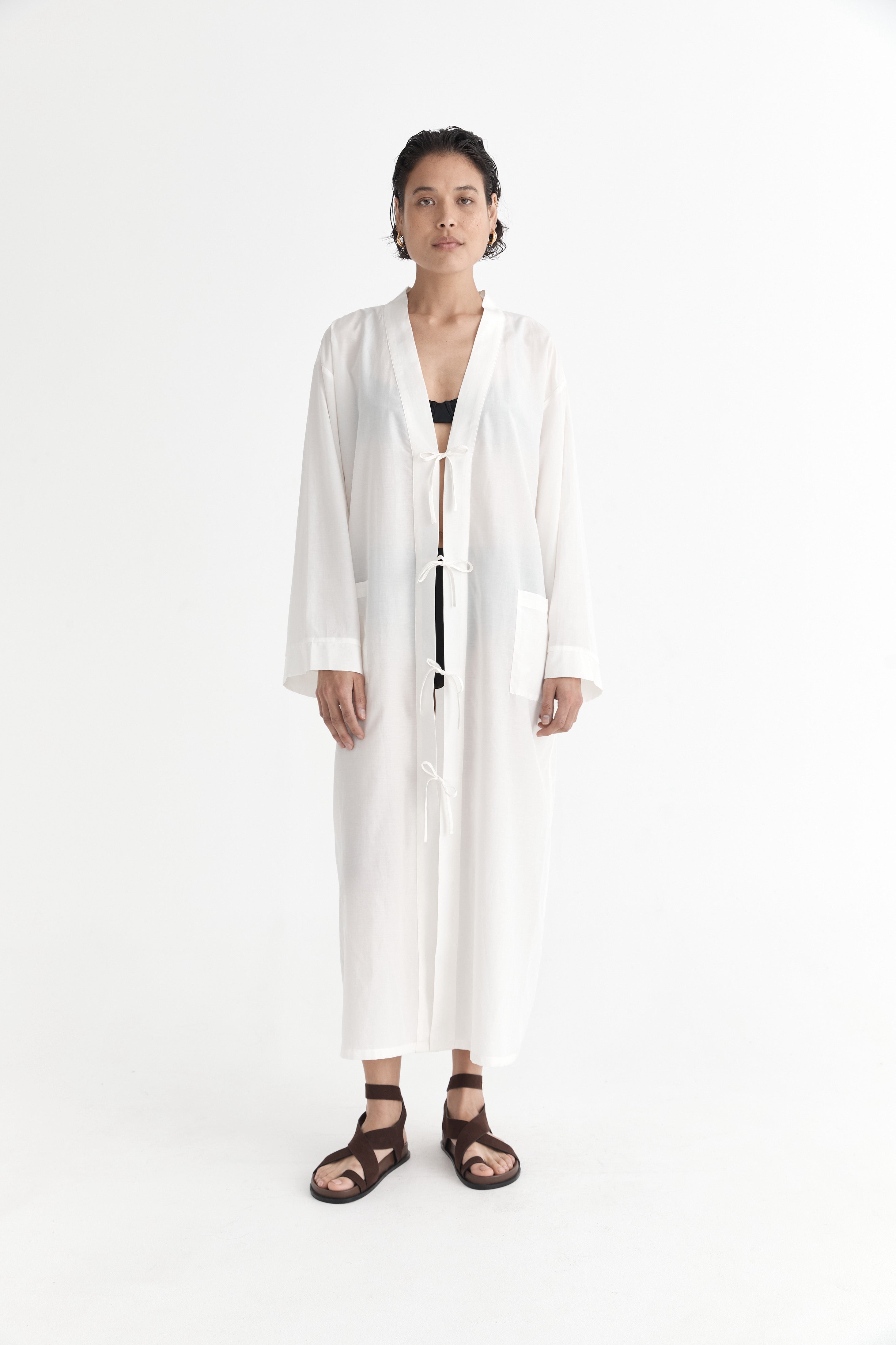 The Florentine Robe | Ivory (PRE-ORDER)