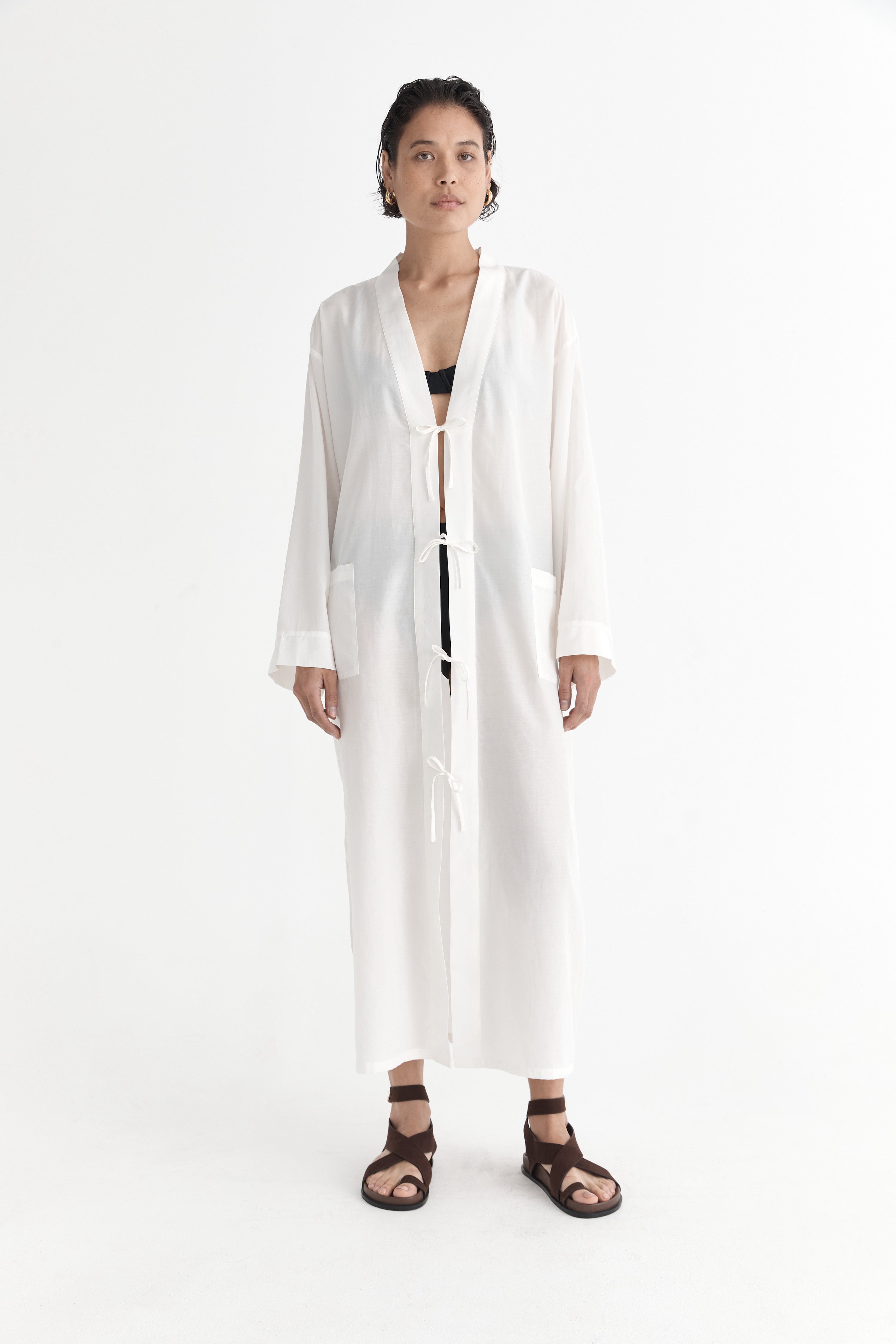 The Florentine Robe | Ivory (PRE-ORDER)