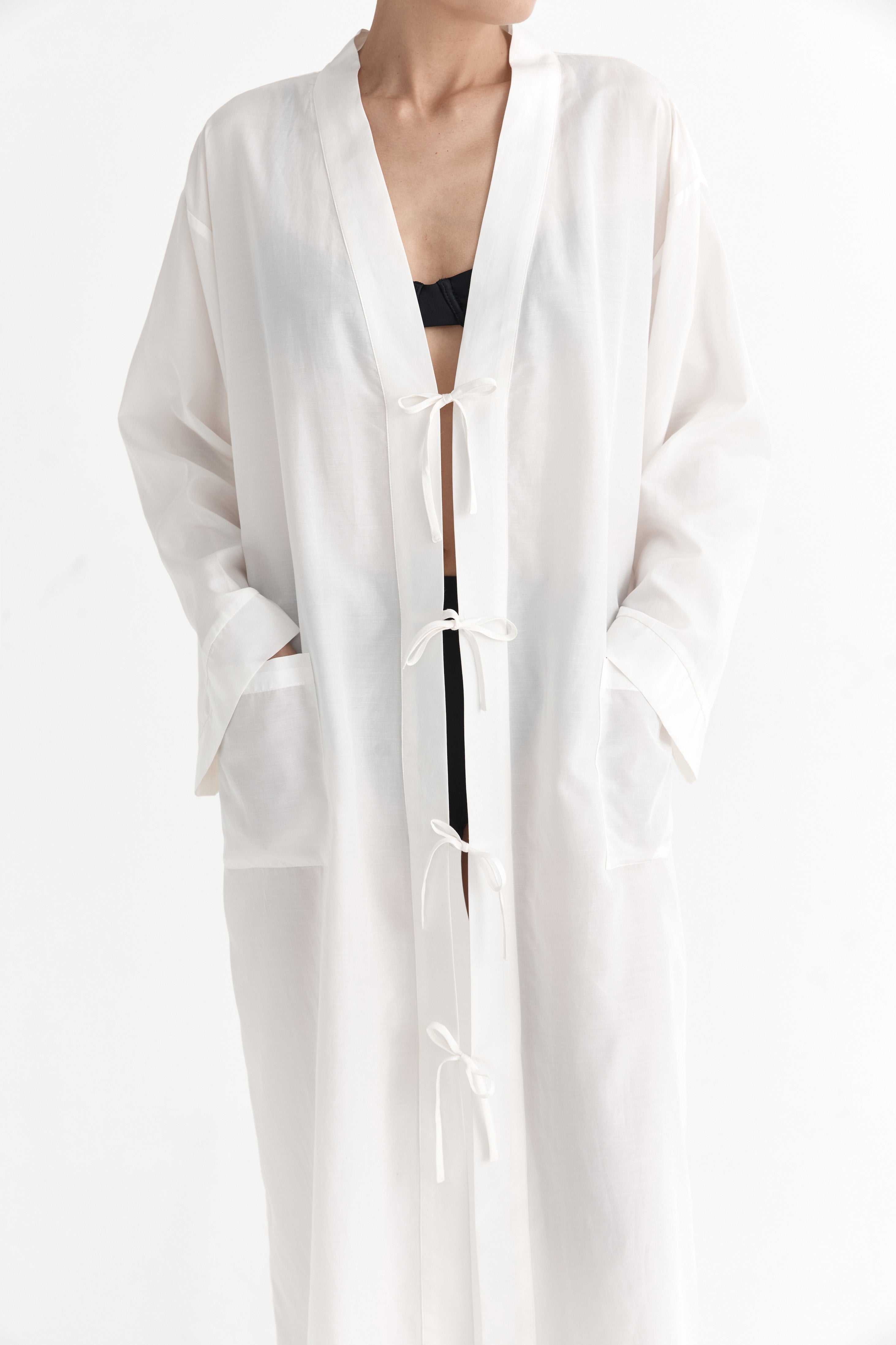The Florentine Robe | Ivory (PRE-ORDER)