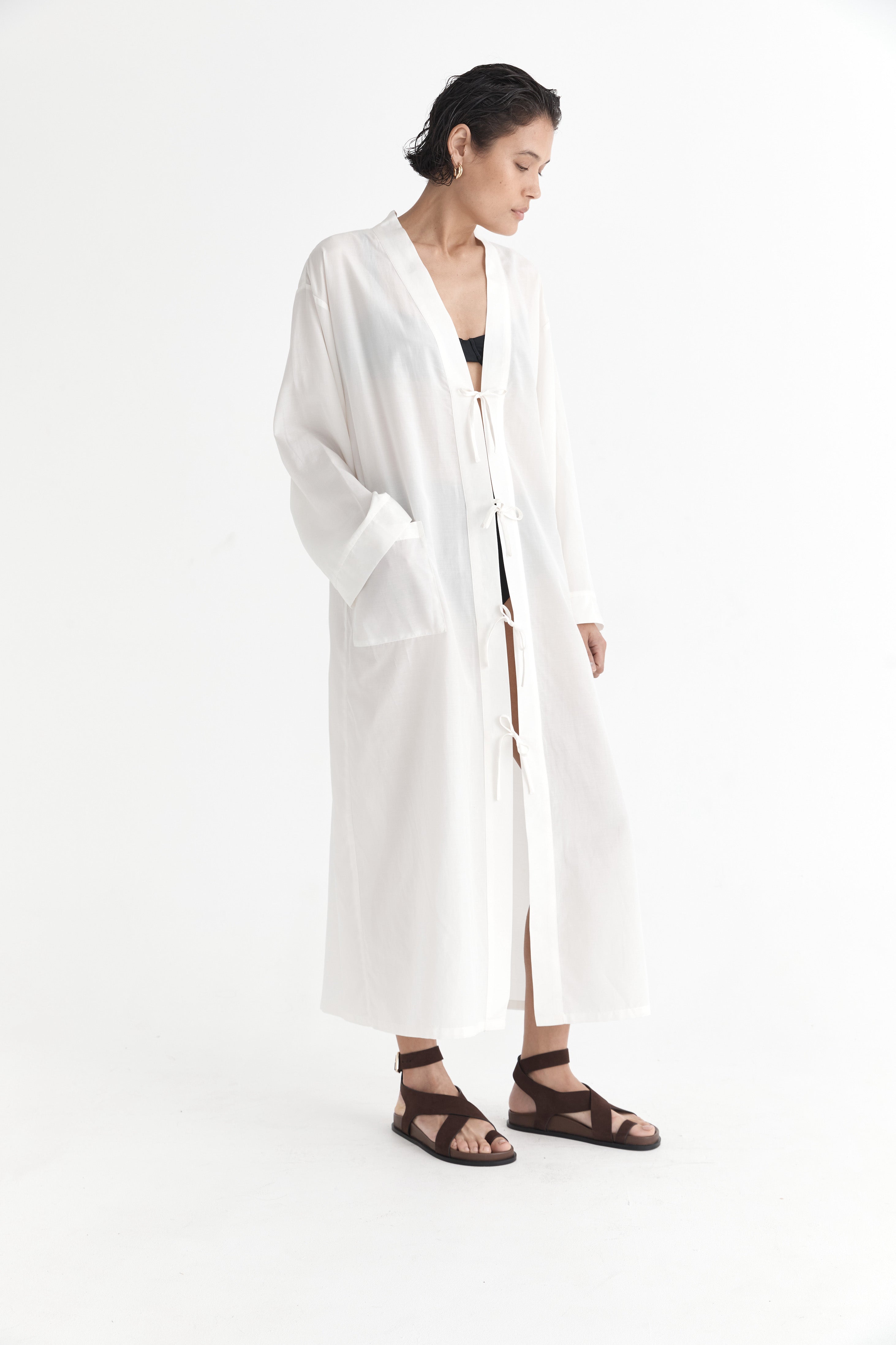 The Florentine Robe | Ivory (PRE-ORDER)