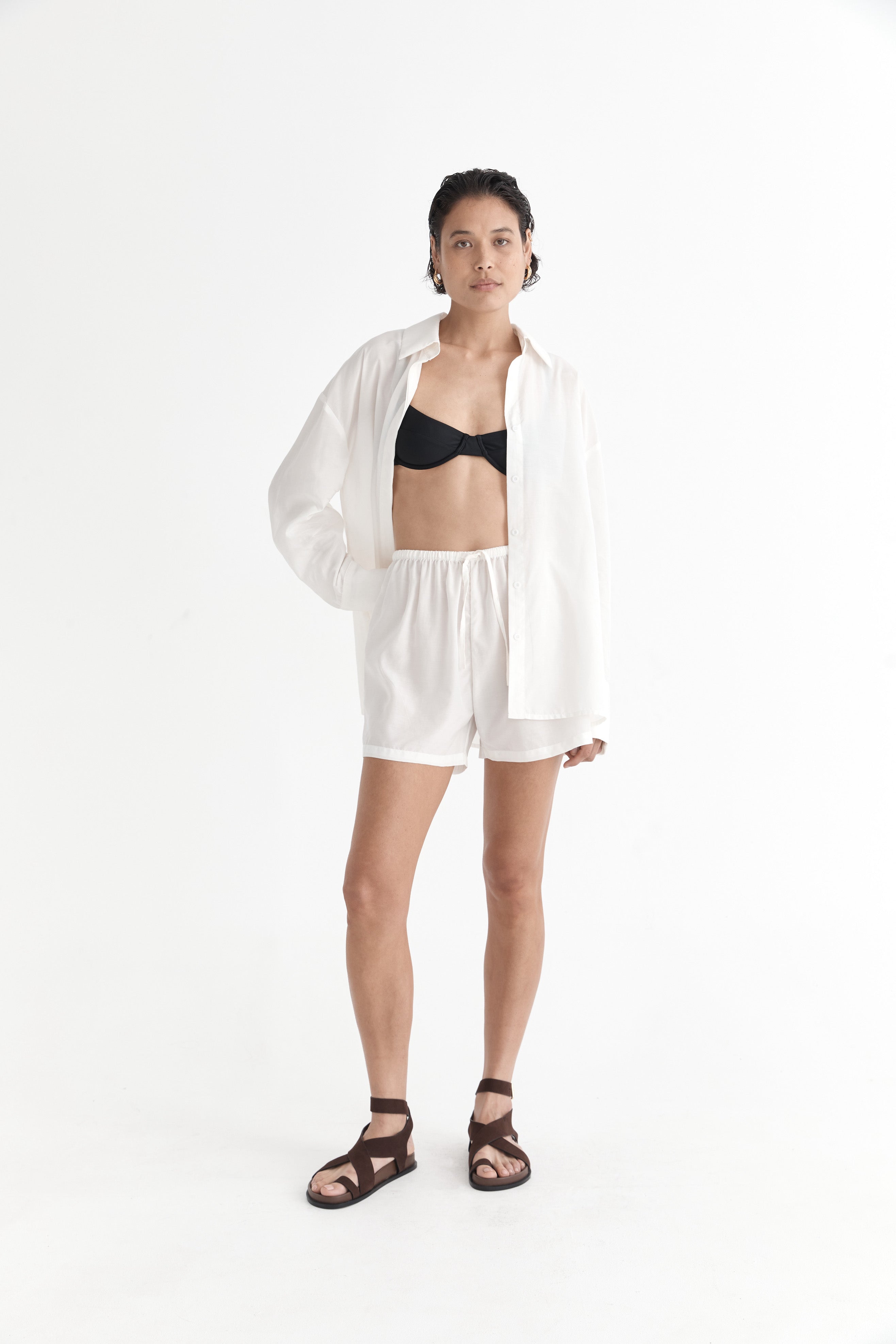 The Beau Short | Ivory