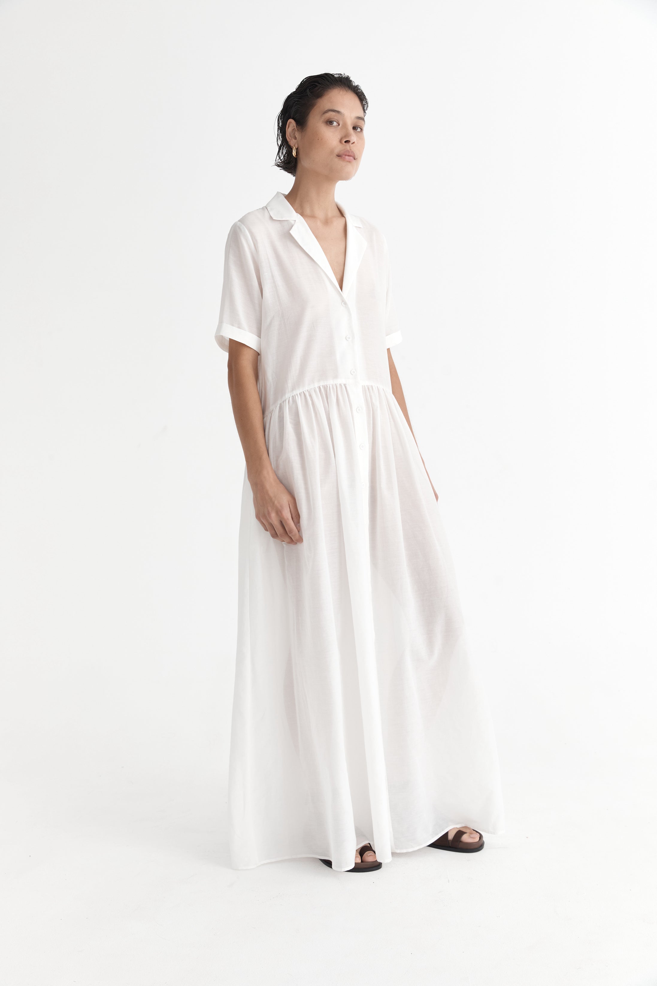 The Carmelia Dress | Ivory