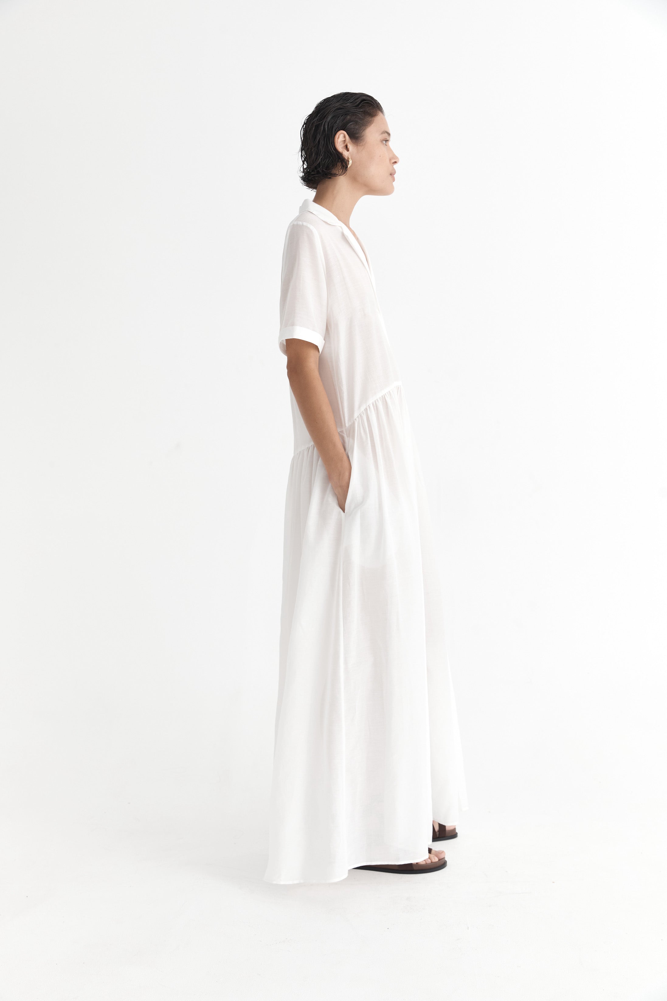 The Carmelia Dress | Ivory