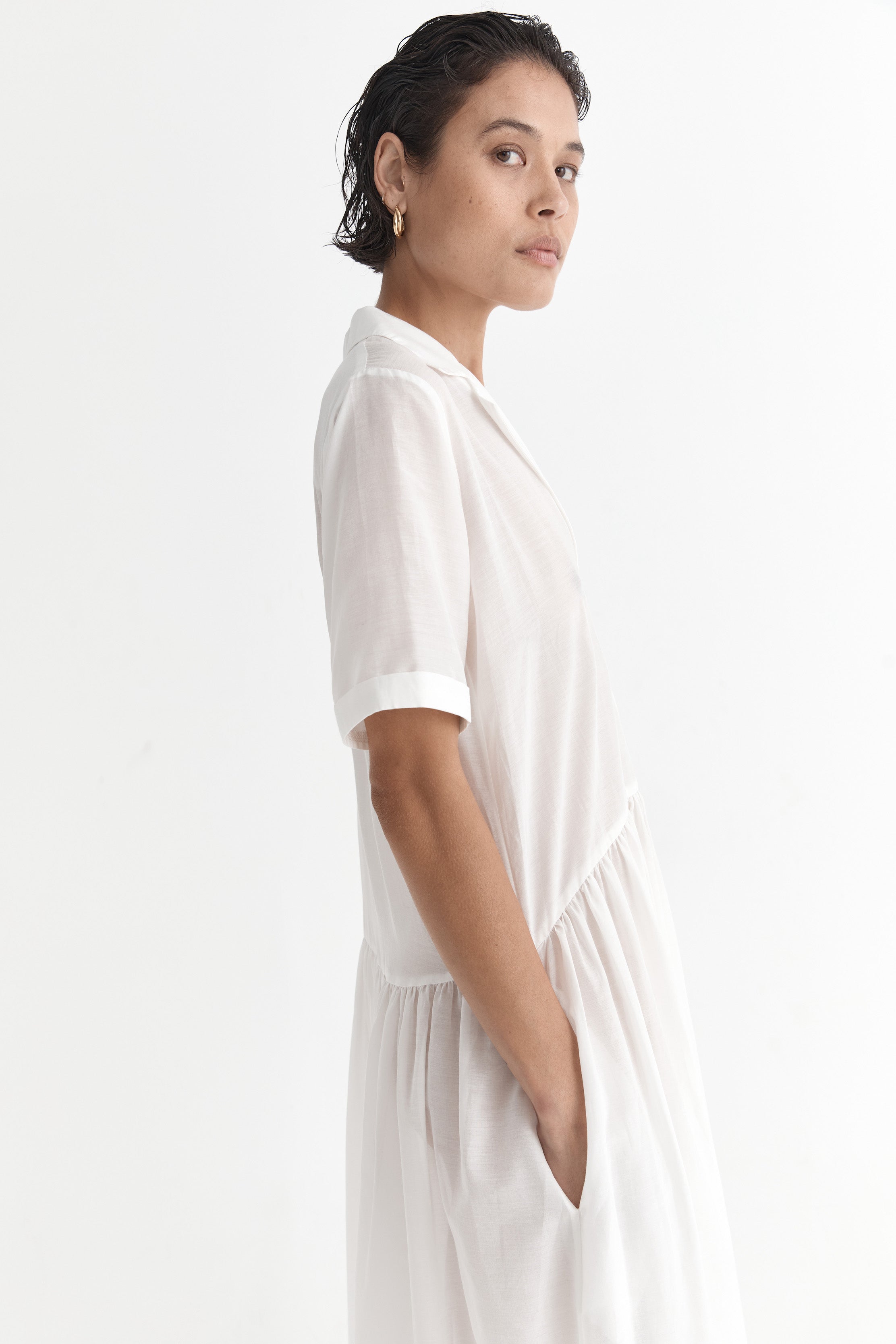 The Carmelia Dress | Ivory