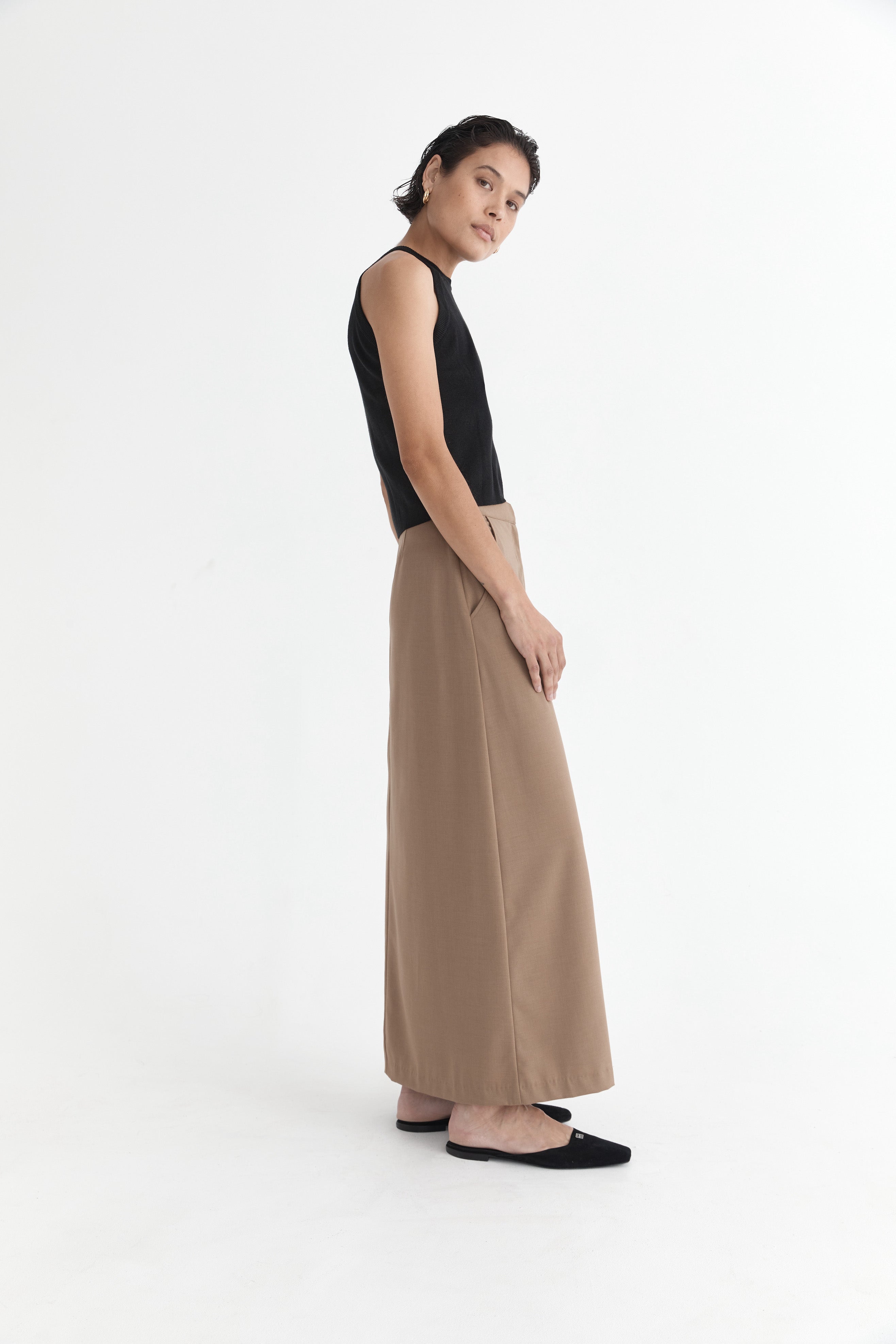 The Clemence Skirt | Creme