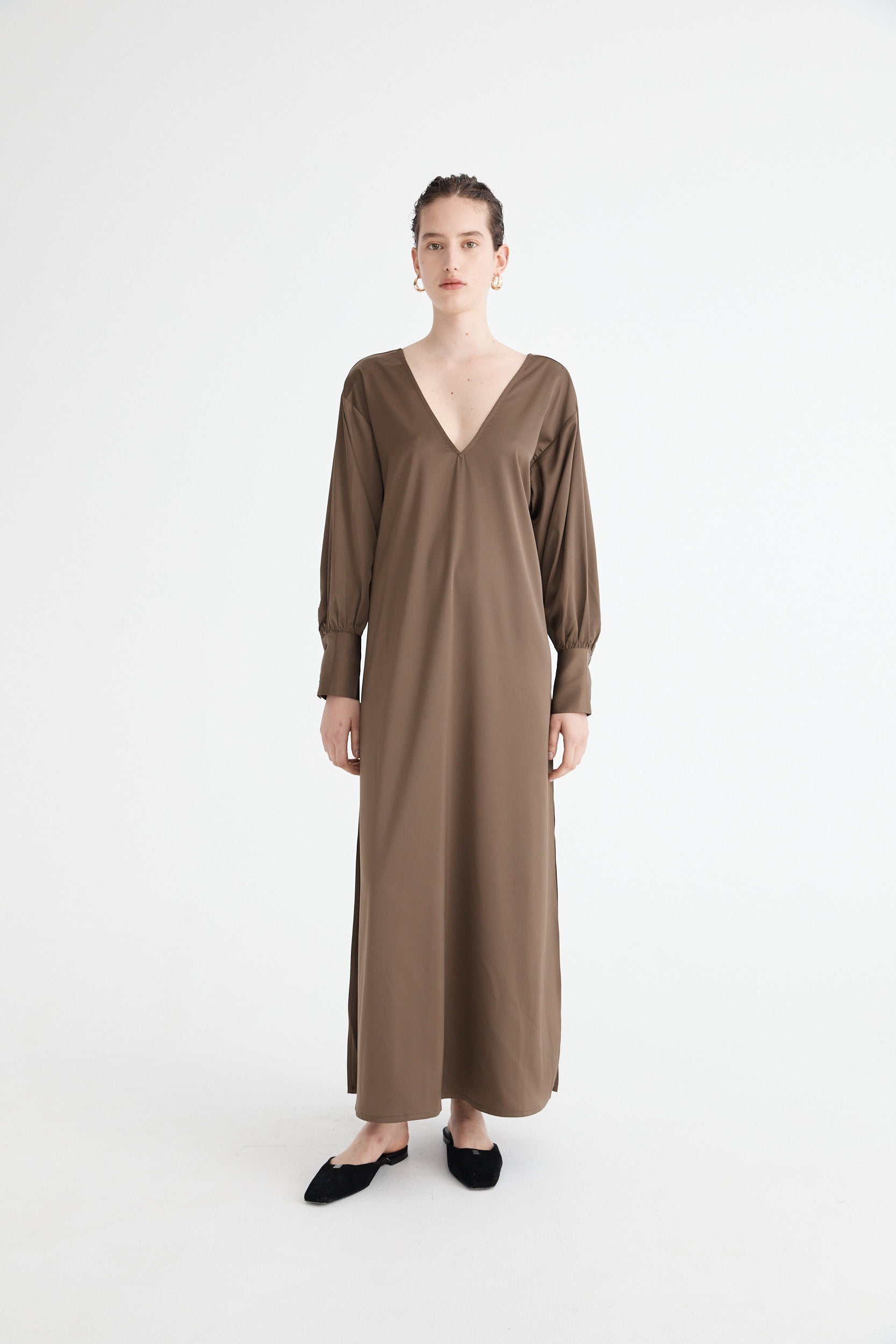 The Josefine Dress | Tobacco