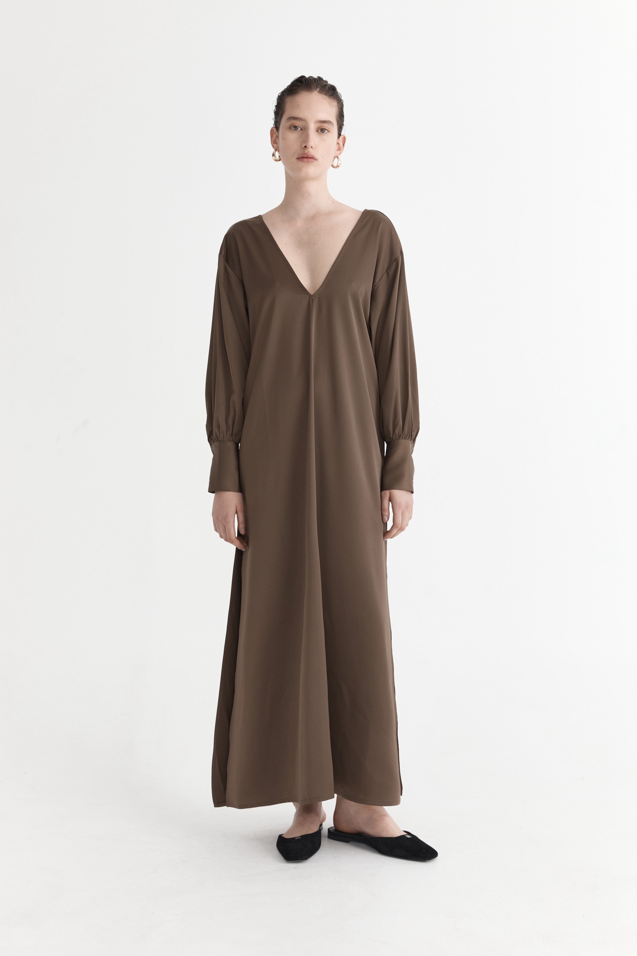 The Josefine Dress | Tobacco