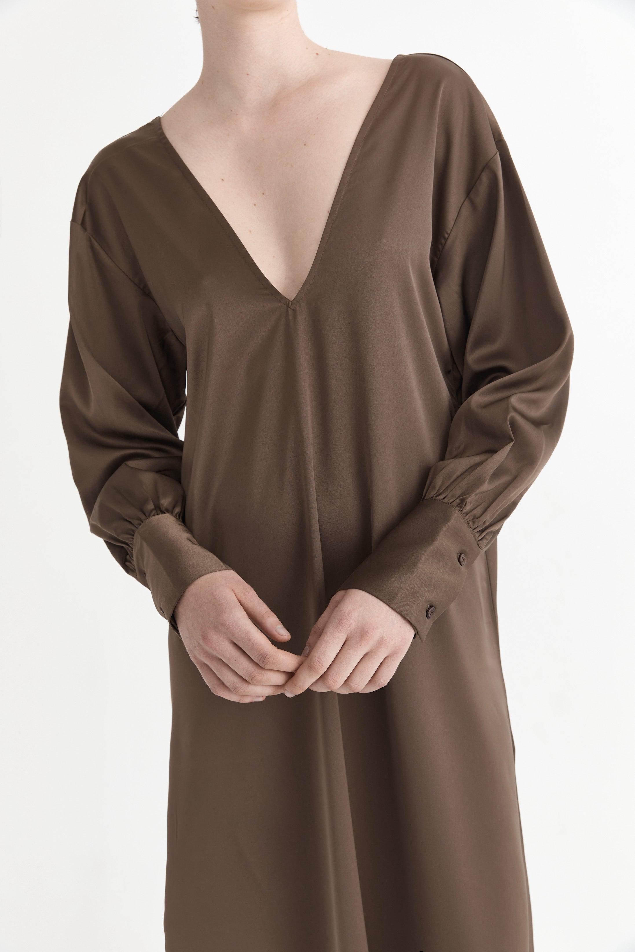 The Josefine Dress | Tobacco
