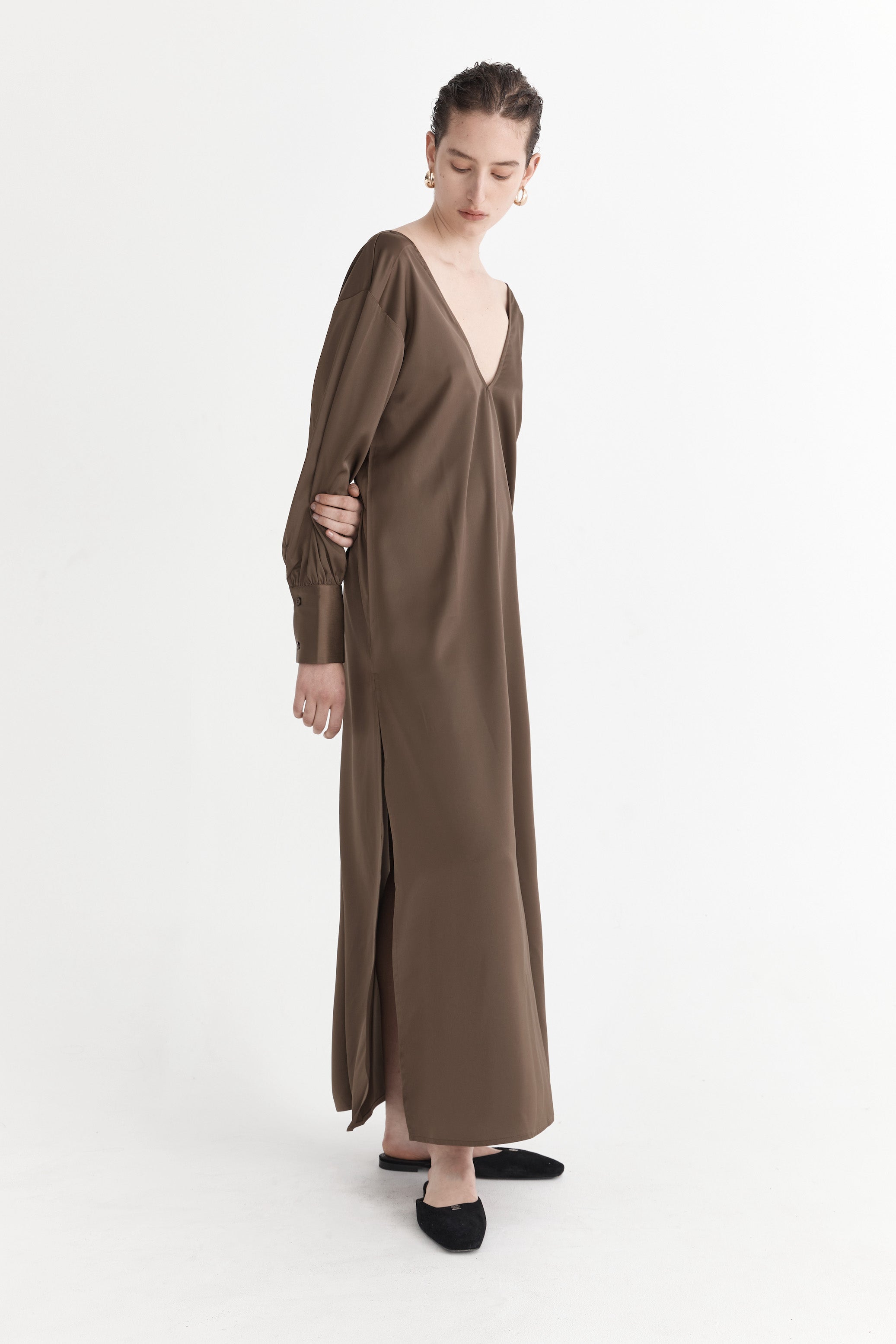 The Josefine Dress | Tobacco