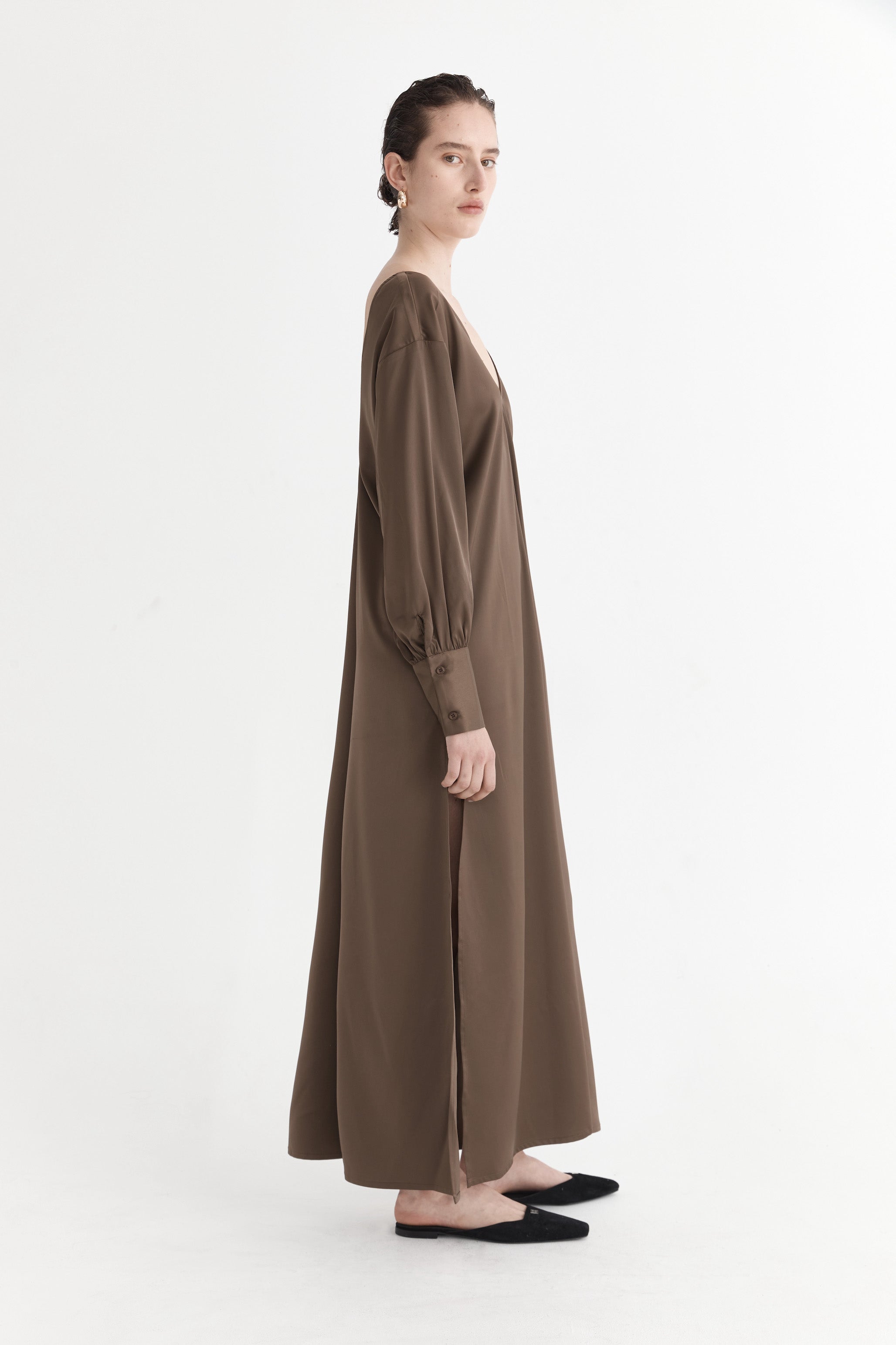 The Josefine Dress | Tobacco
