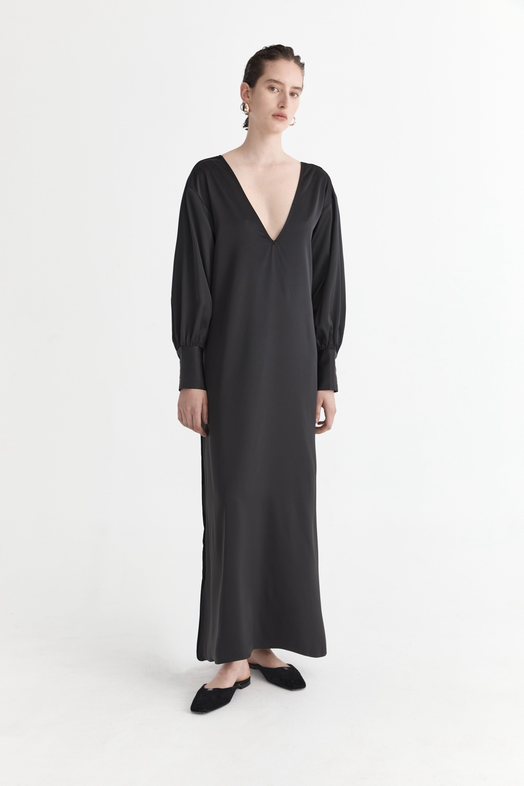 The Josefine Dress | Noir