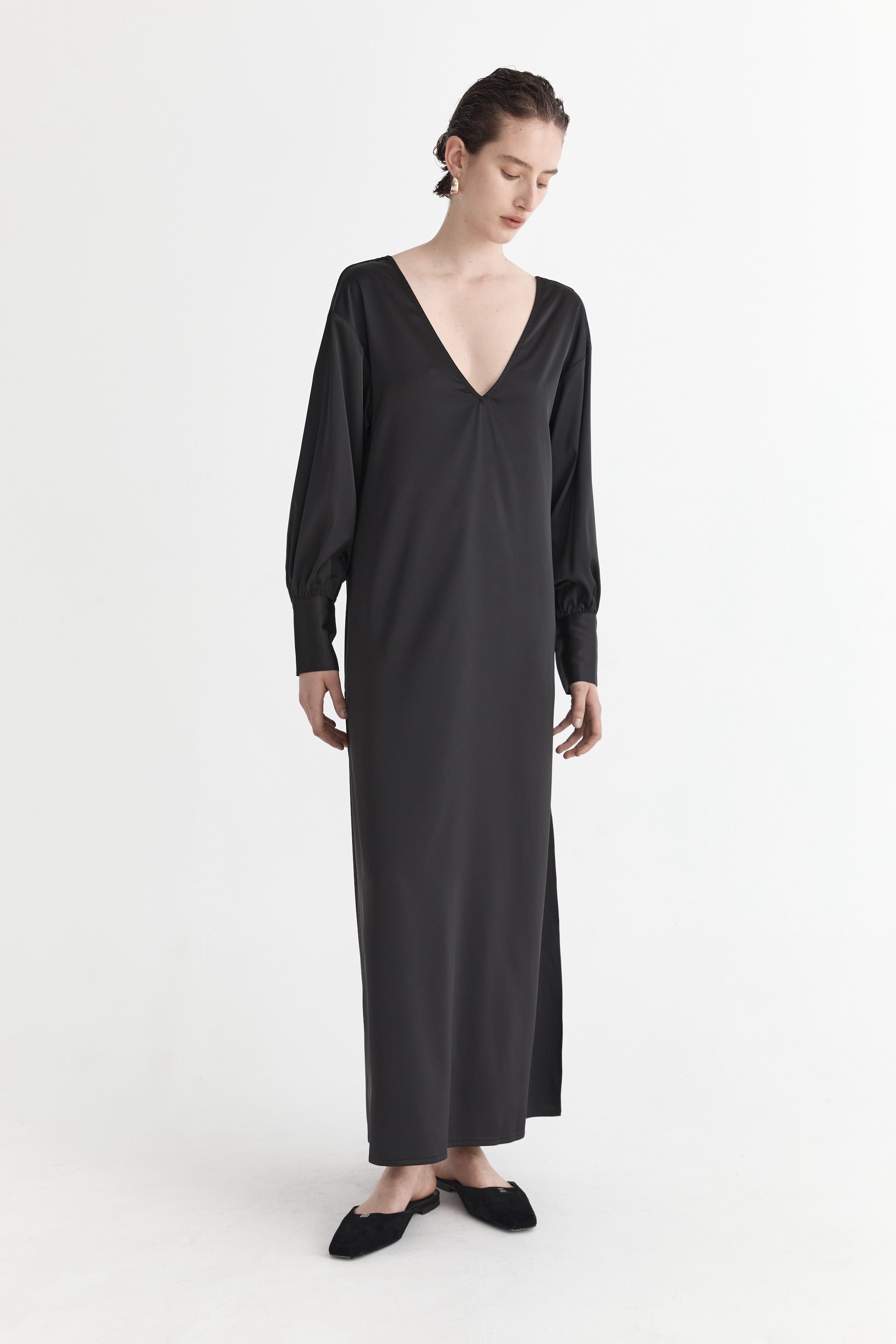 The Josefine Dress | Noir