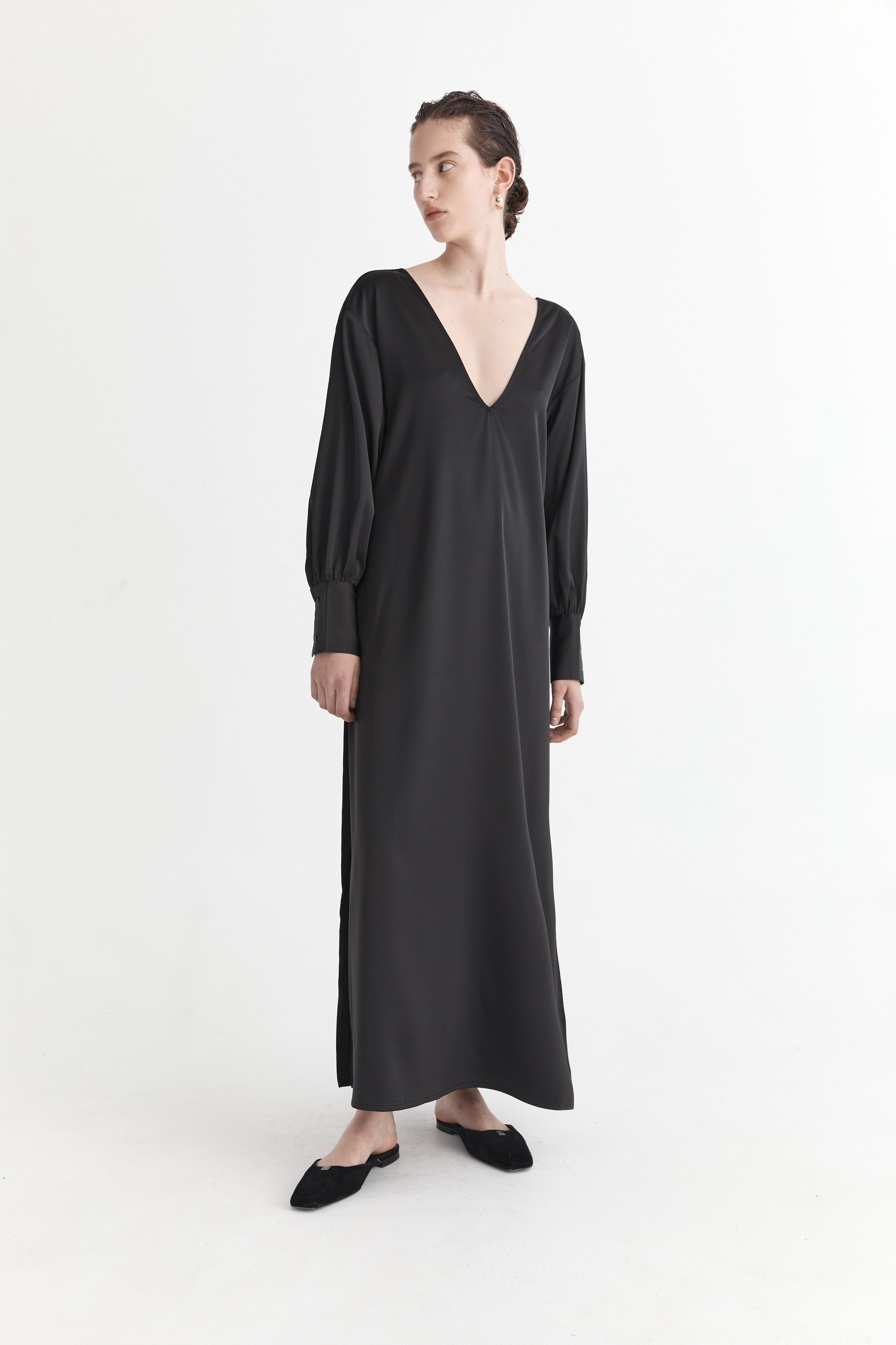 The Josefine Dress | Noir