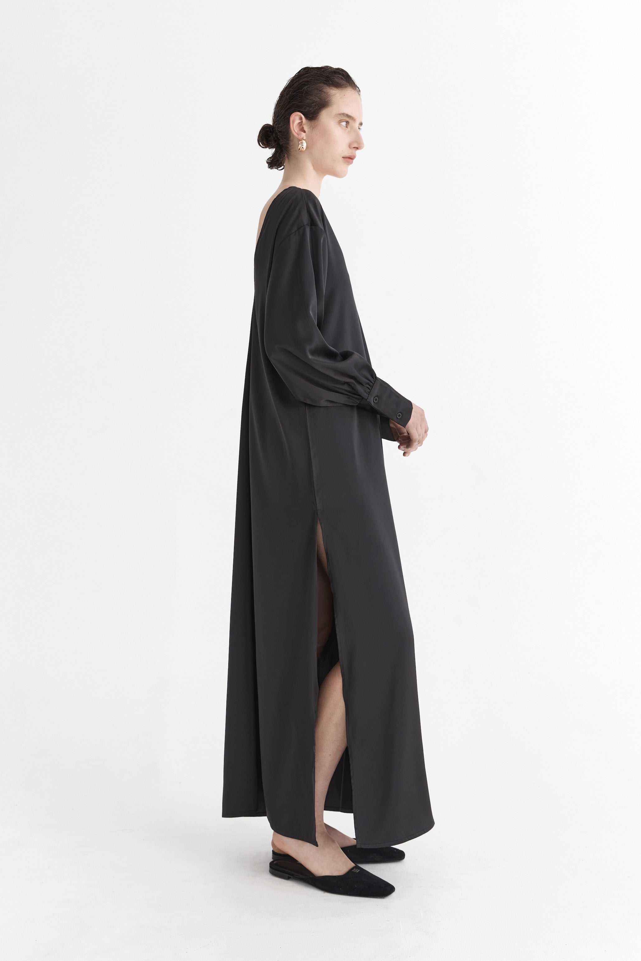 The Josefine Dress | Noir