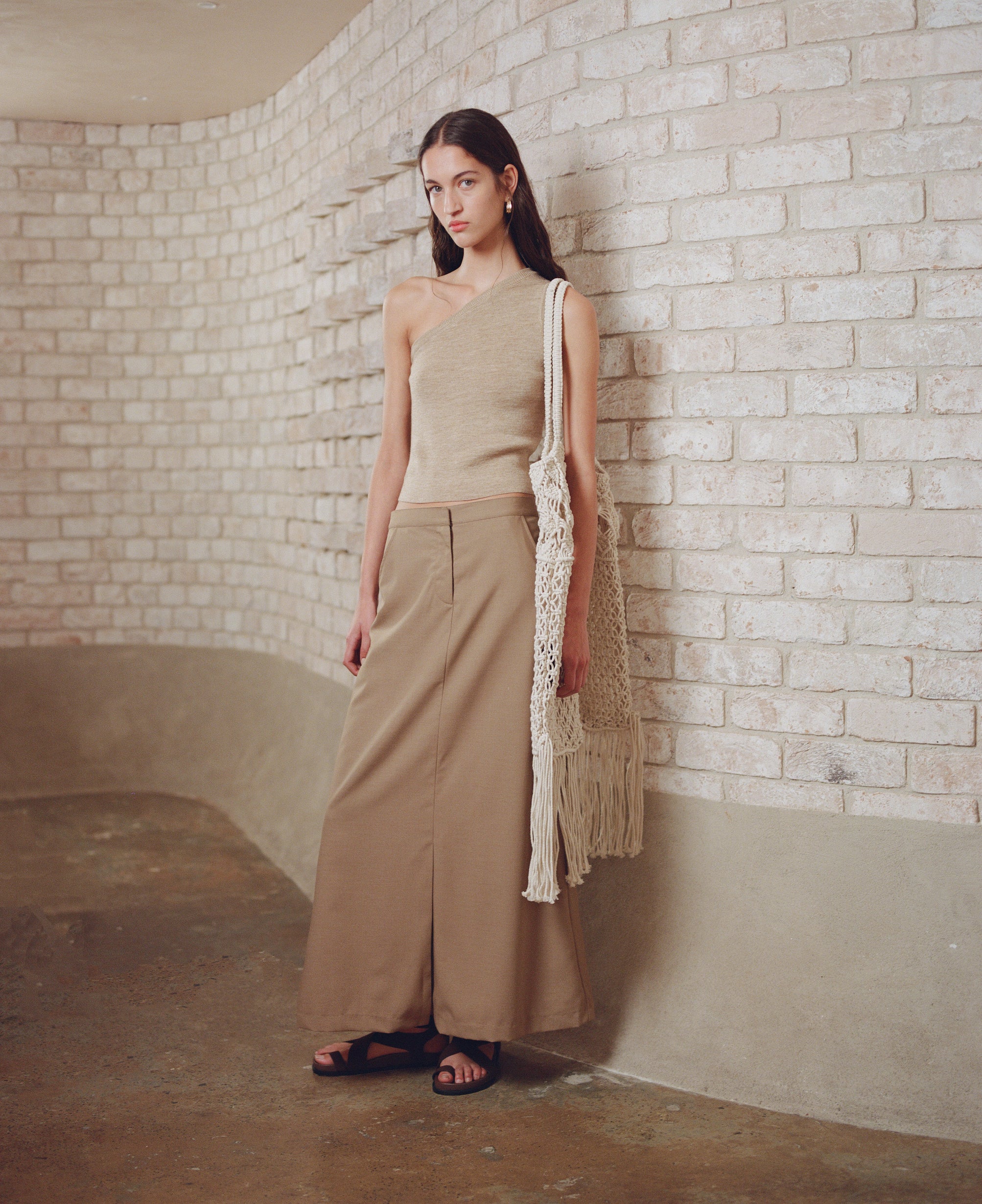 The Clemence Skirt | Creme