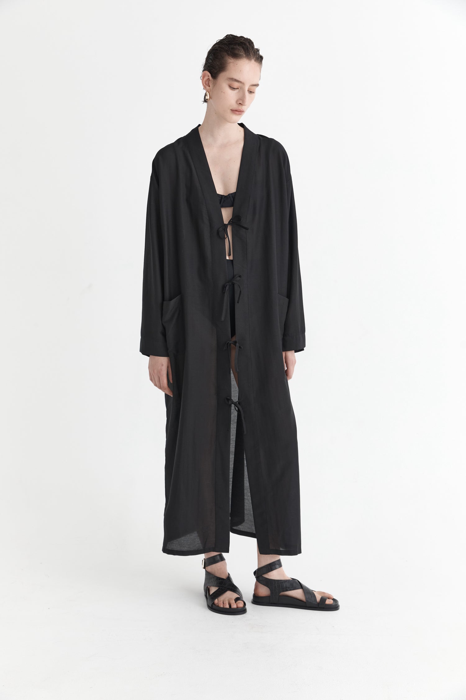 The Florentine Robe - Noir
