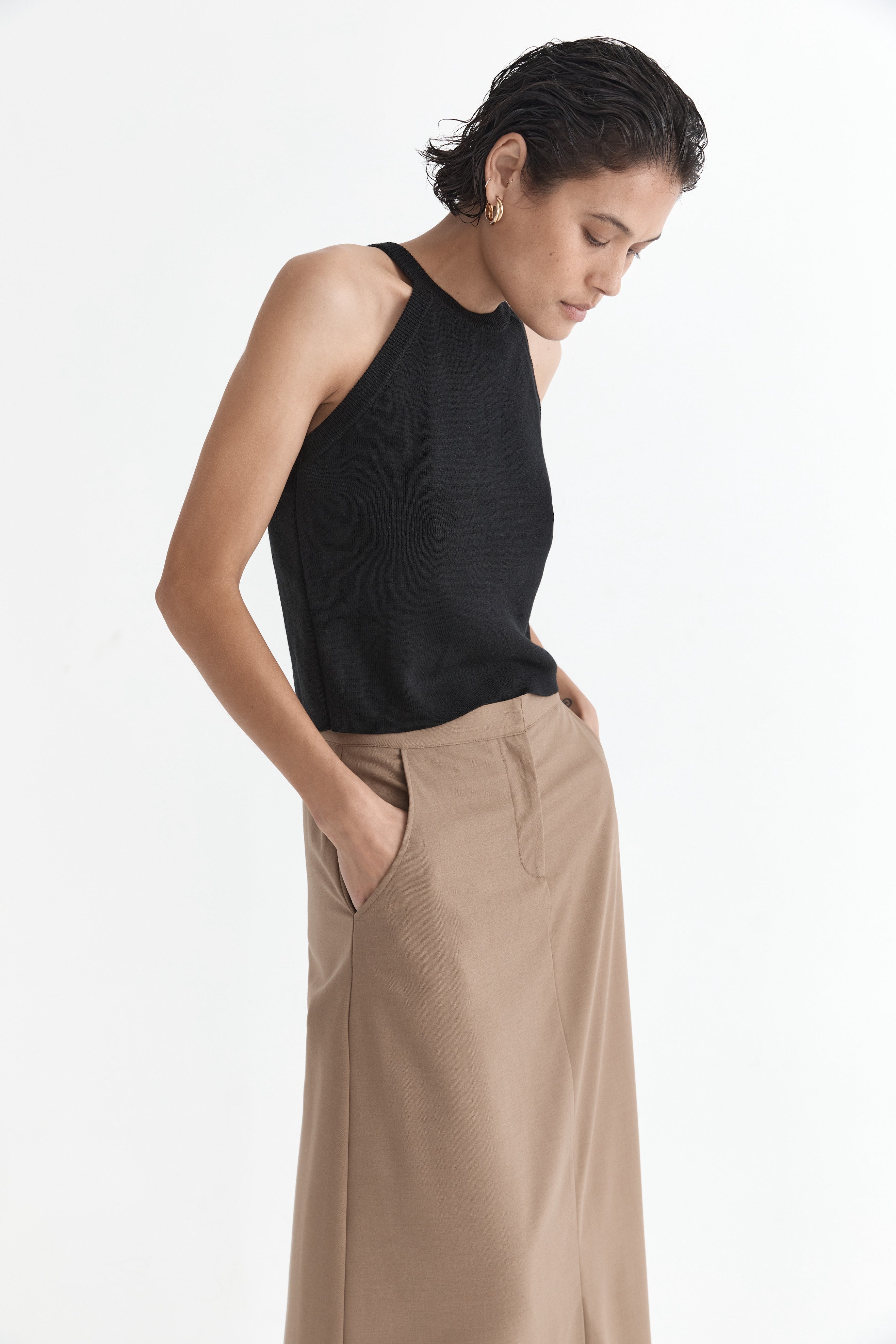 The Clemence Skirt | Creme