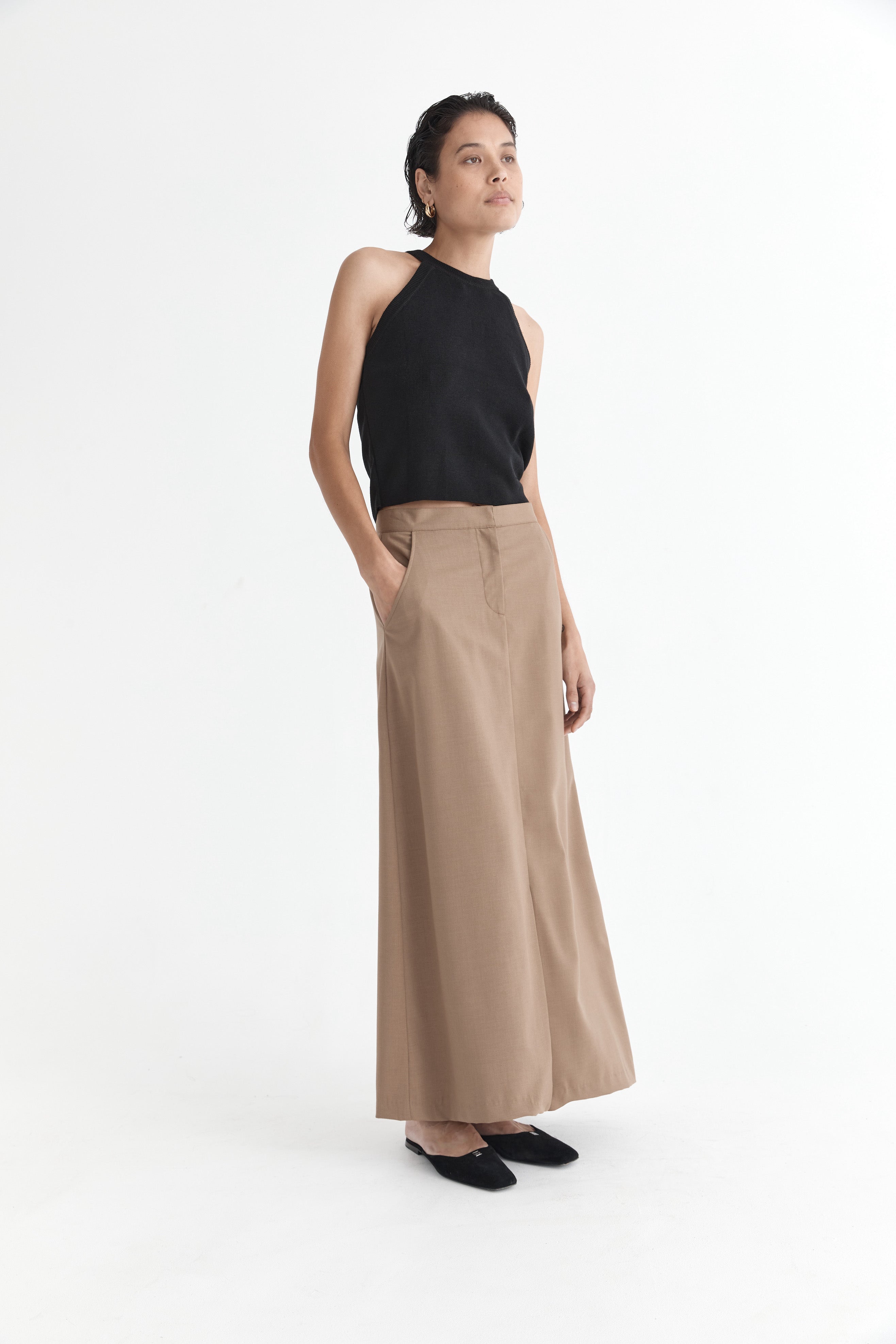 The Clemence Skirt | Creme