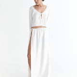 The Celeste Blouse - Ivory