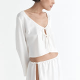 The Celeste Blouse - Ivory