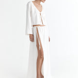 The Celeste Blouse - Ivory