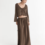 Celeste Blouse - Tobacco