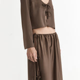Celeste Blouse - Tobacco