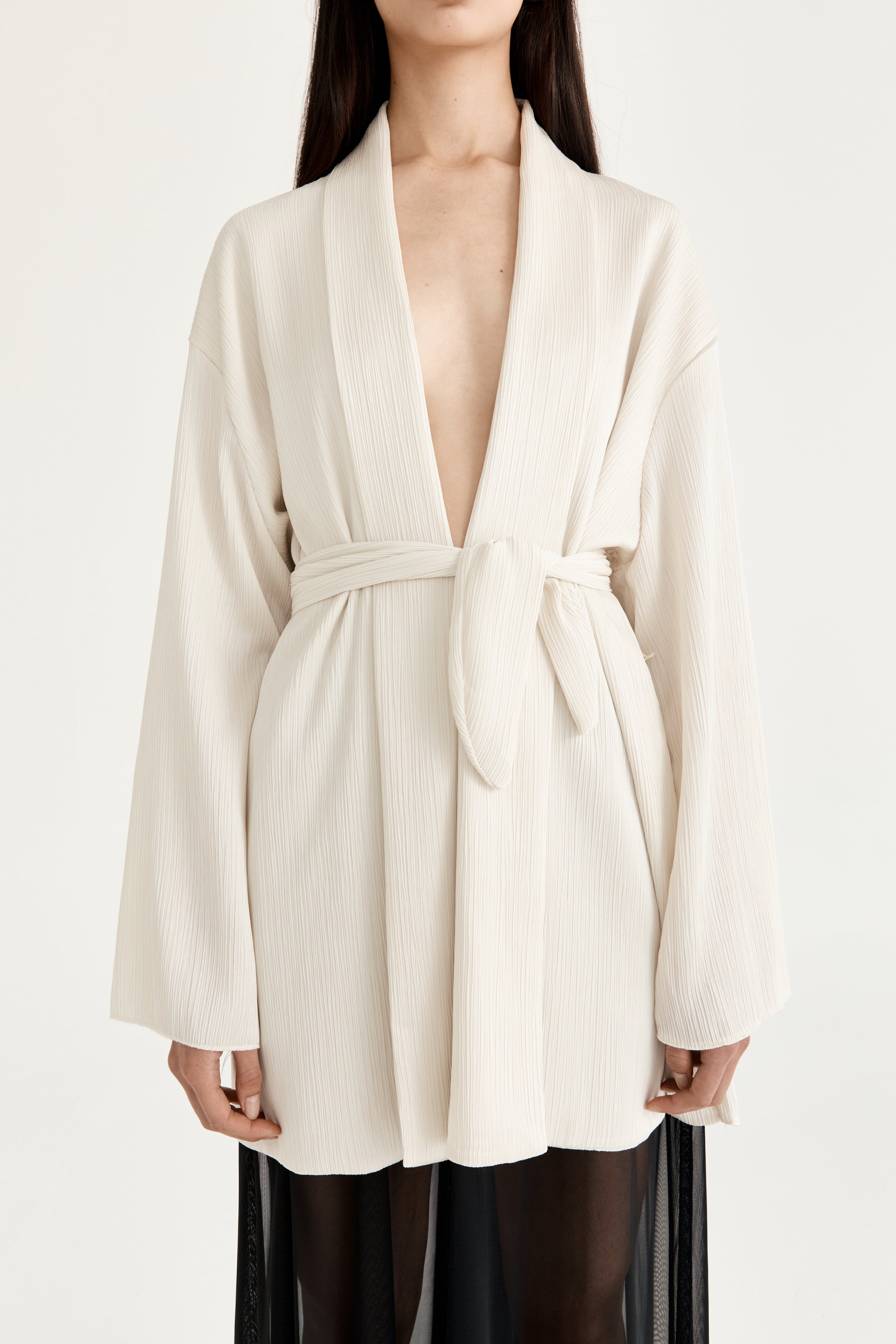 Alma Pleated Robe