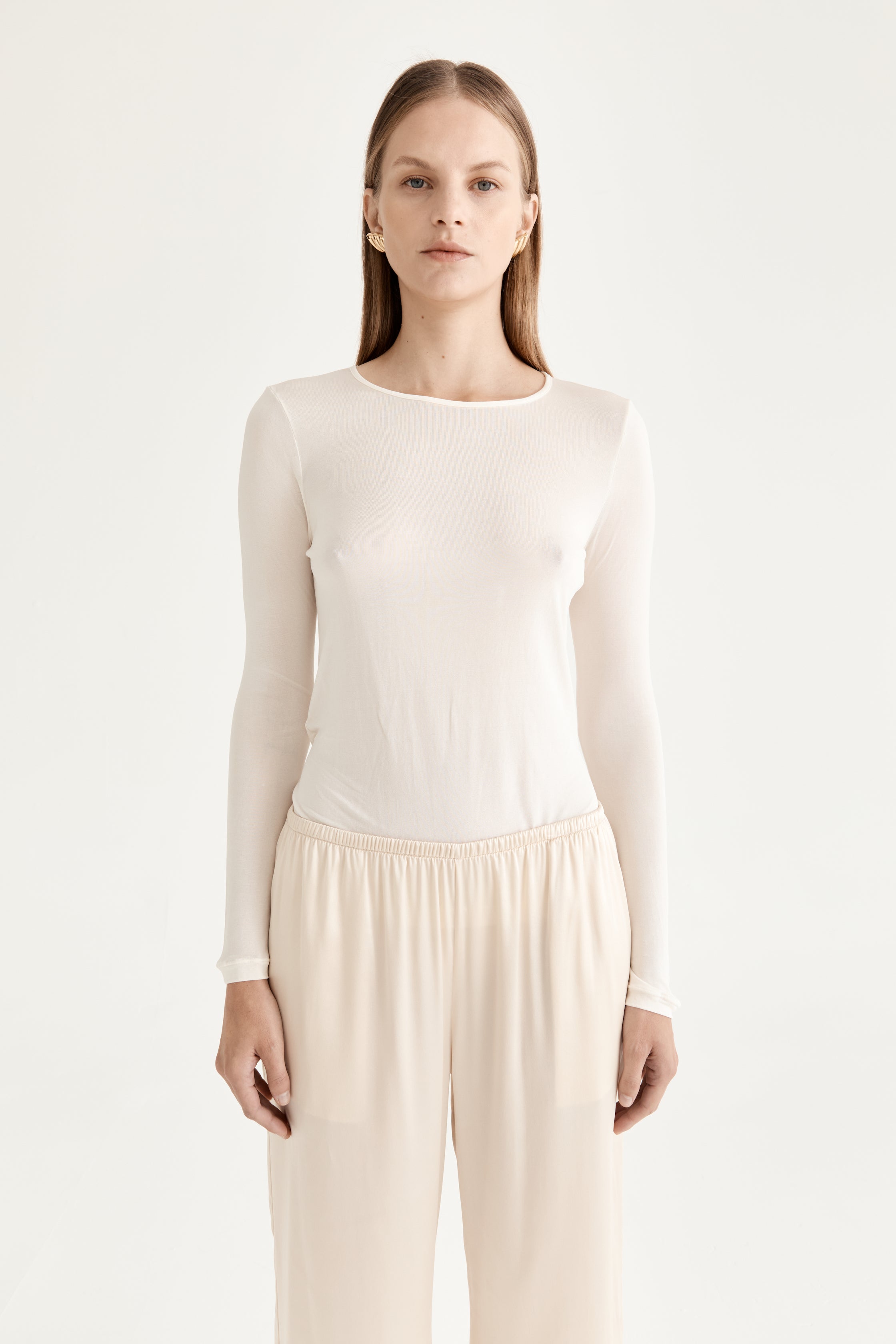 Agnes Top | Ivory