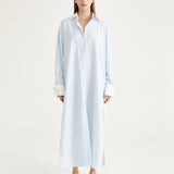 Lou Lou Shirt Dress - Blu Stripe