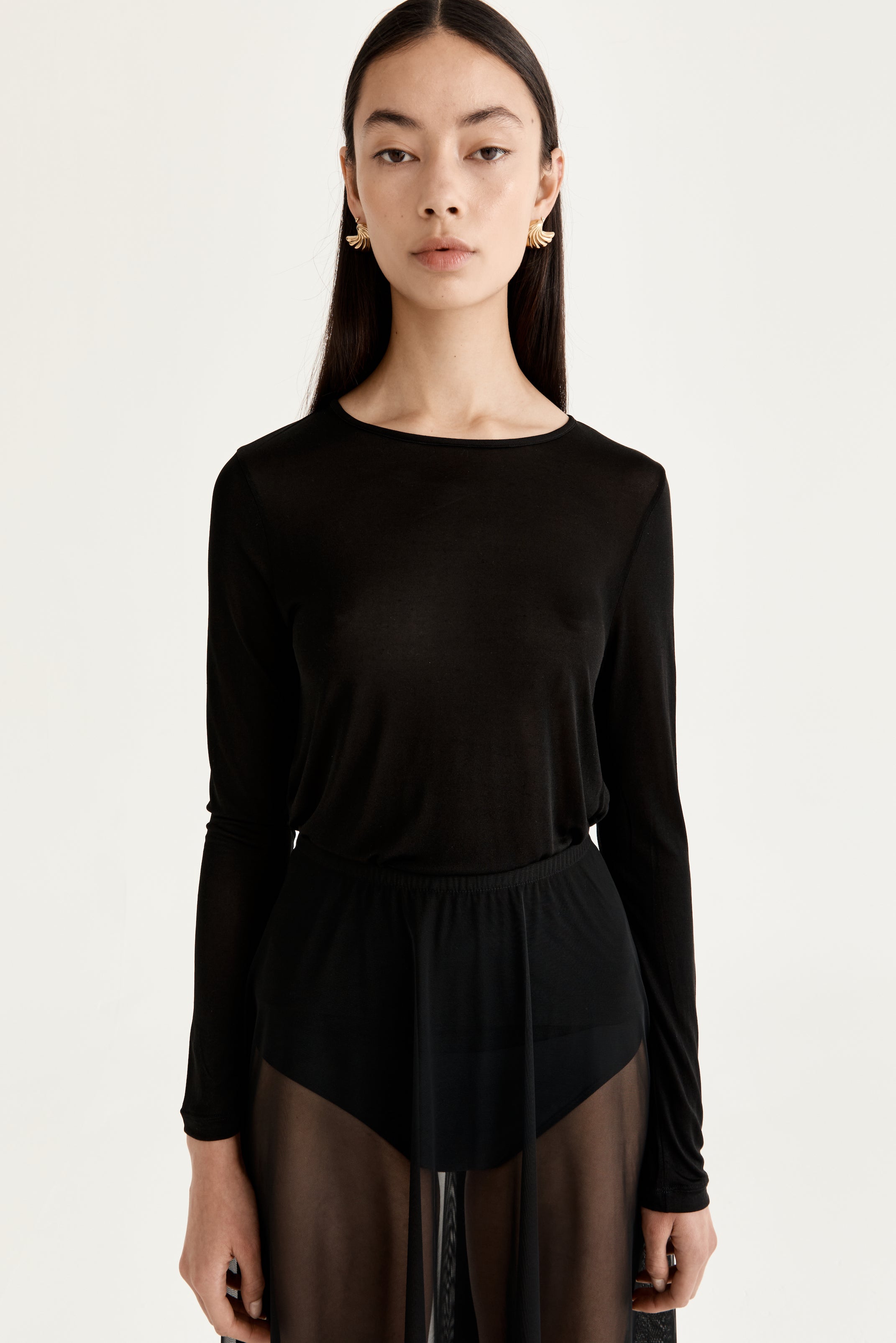 Agnes Top | Noir