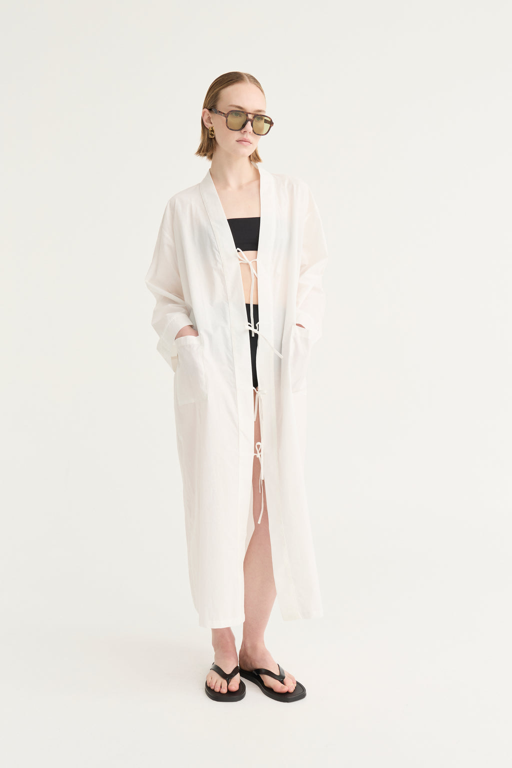 Florentine Robe - Ivory