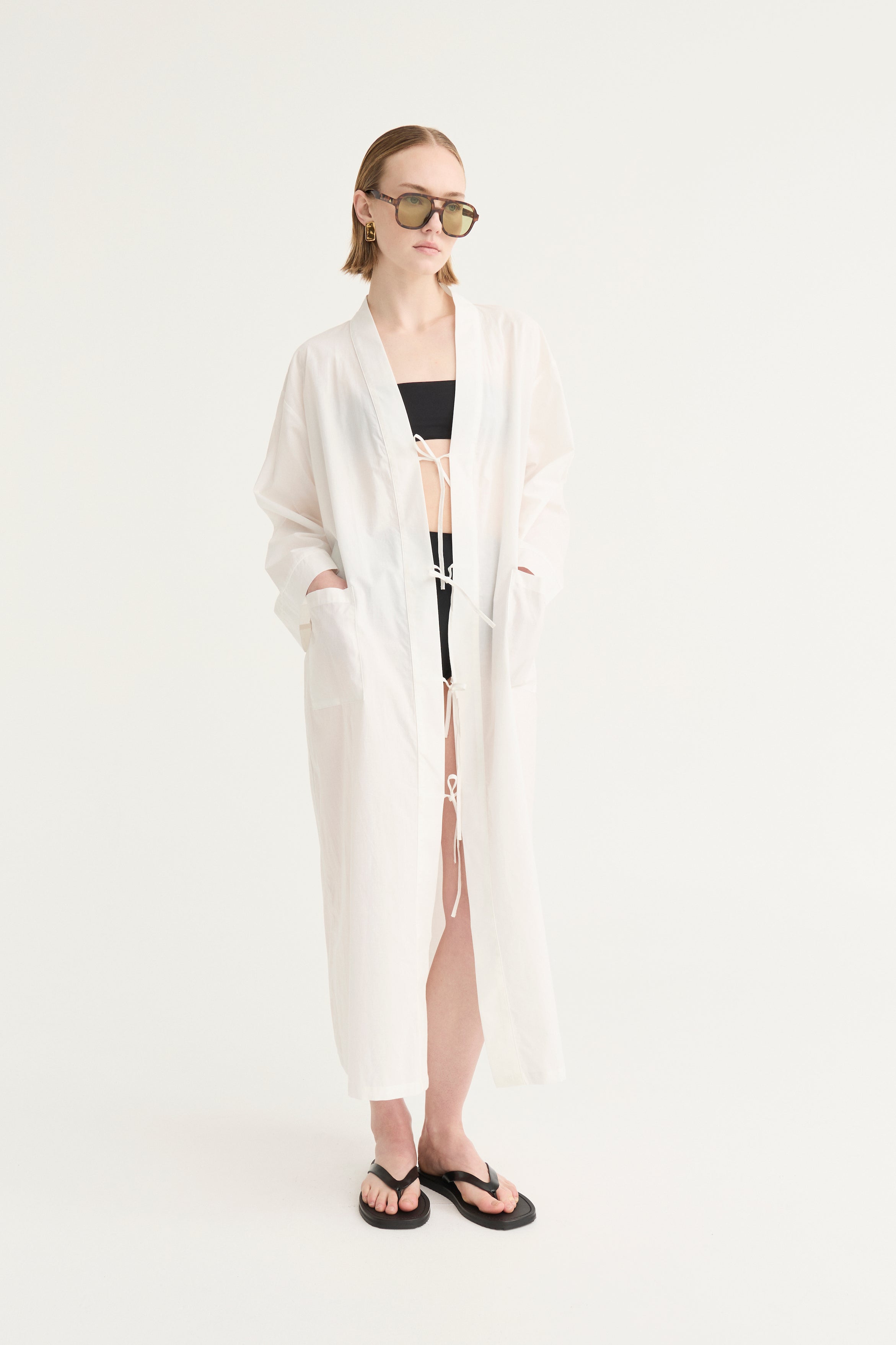 Florentine Robe - Ivory