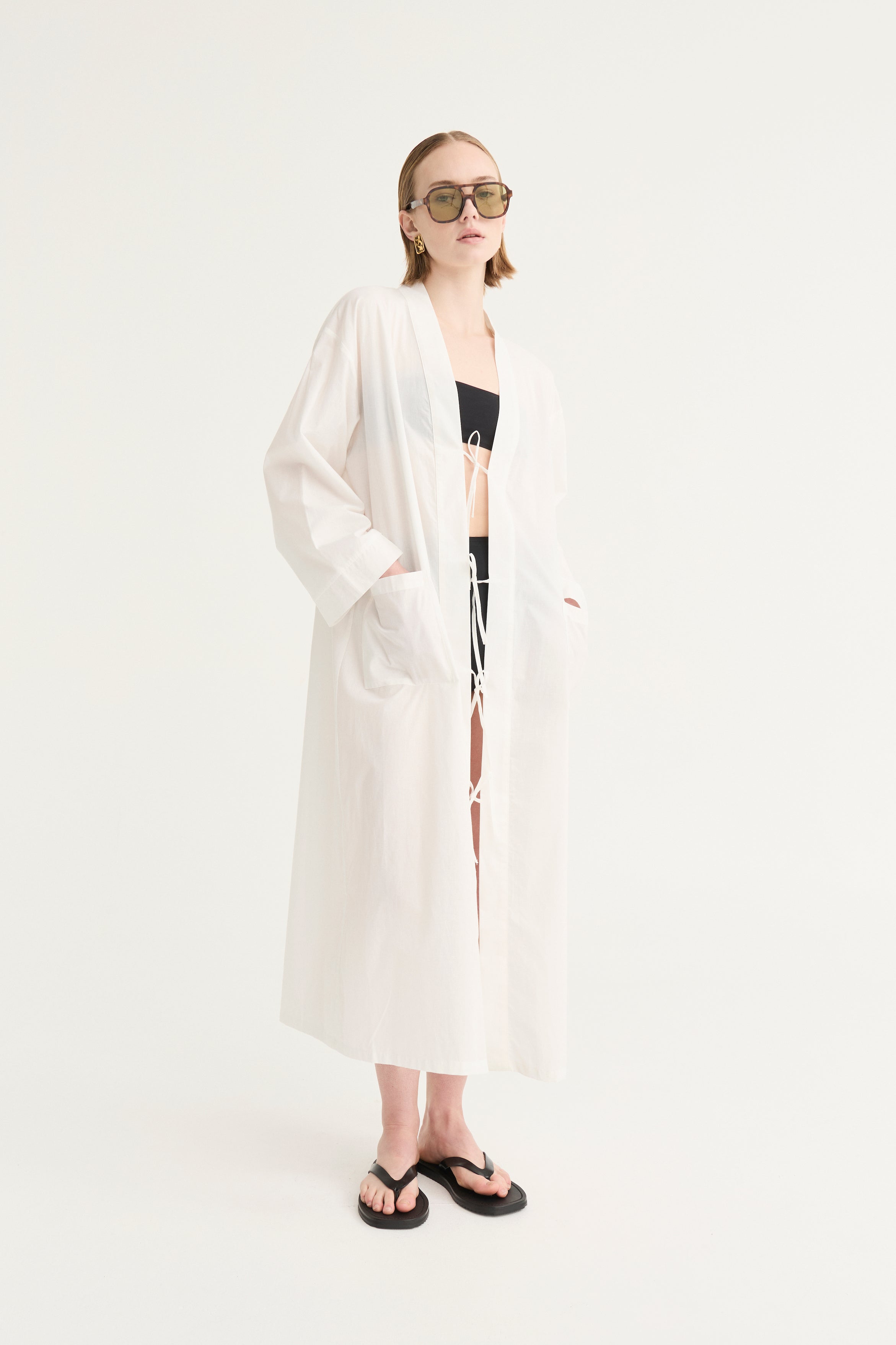 Florentine Robe - Ivory
