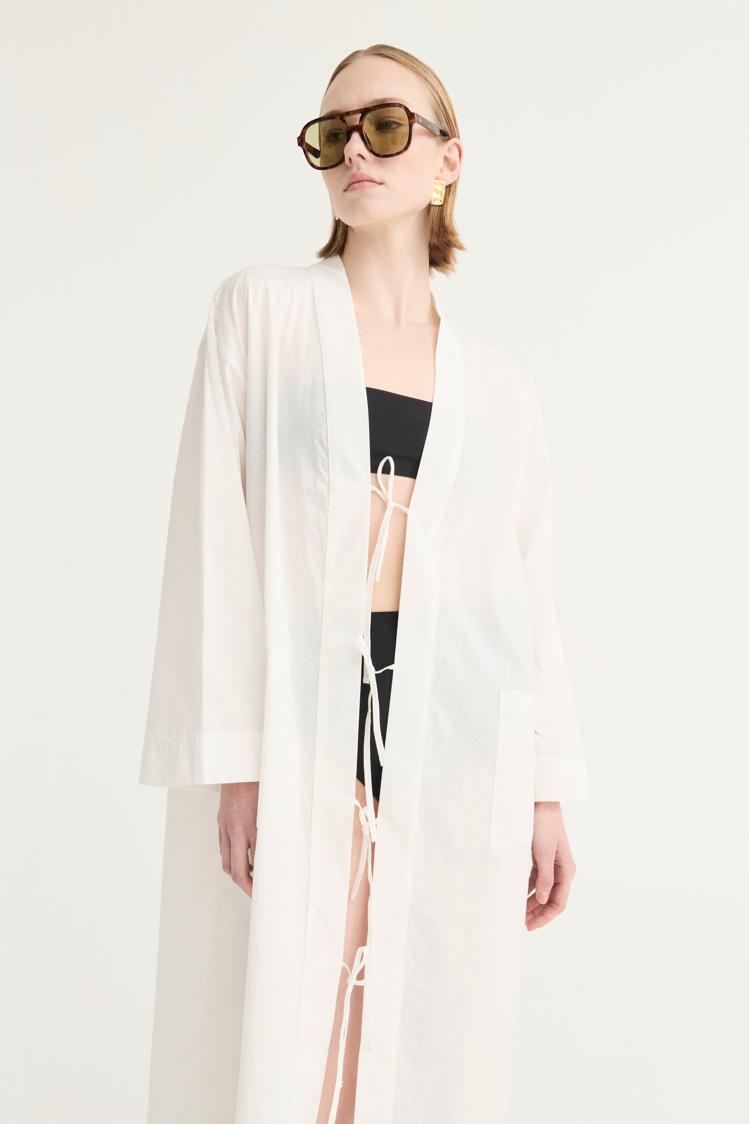 Florentine Robe - Ivory