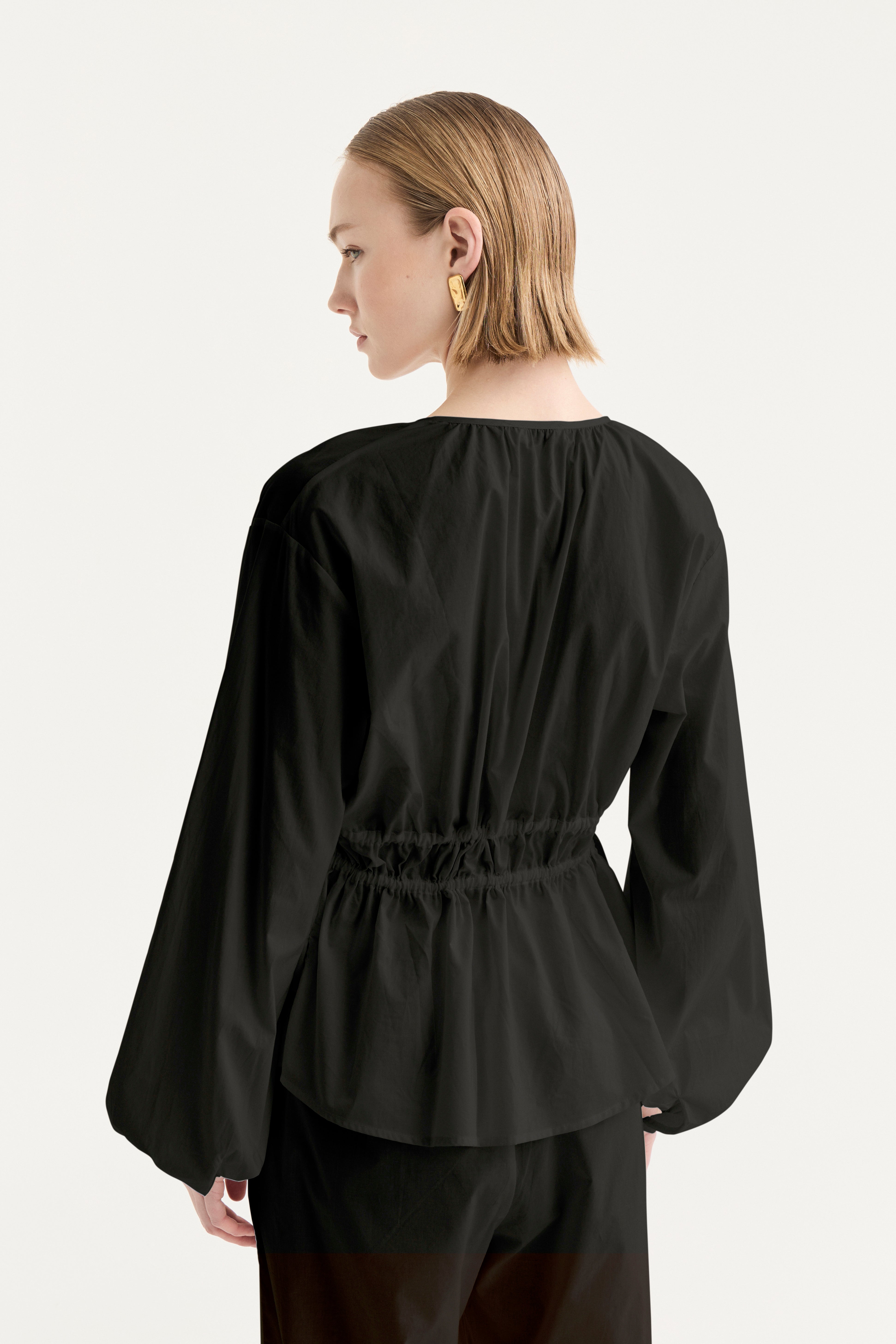 Poppy Blouse | Noir