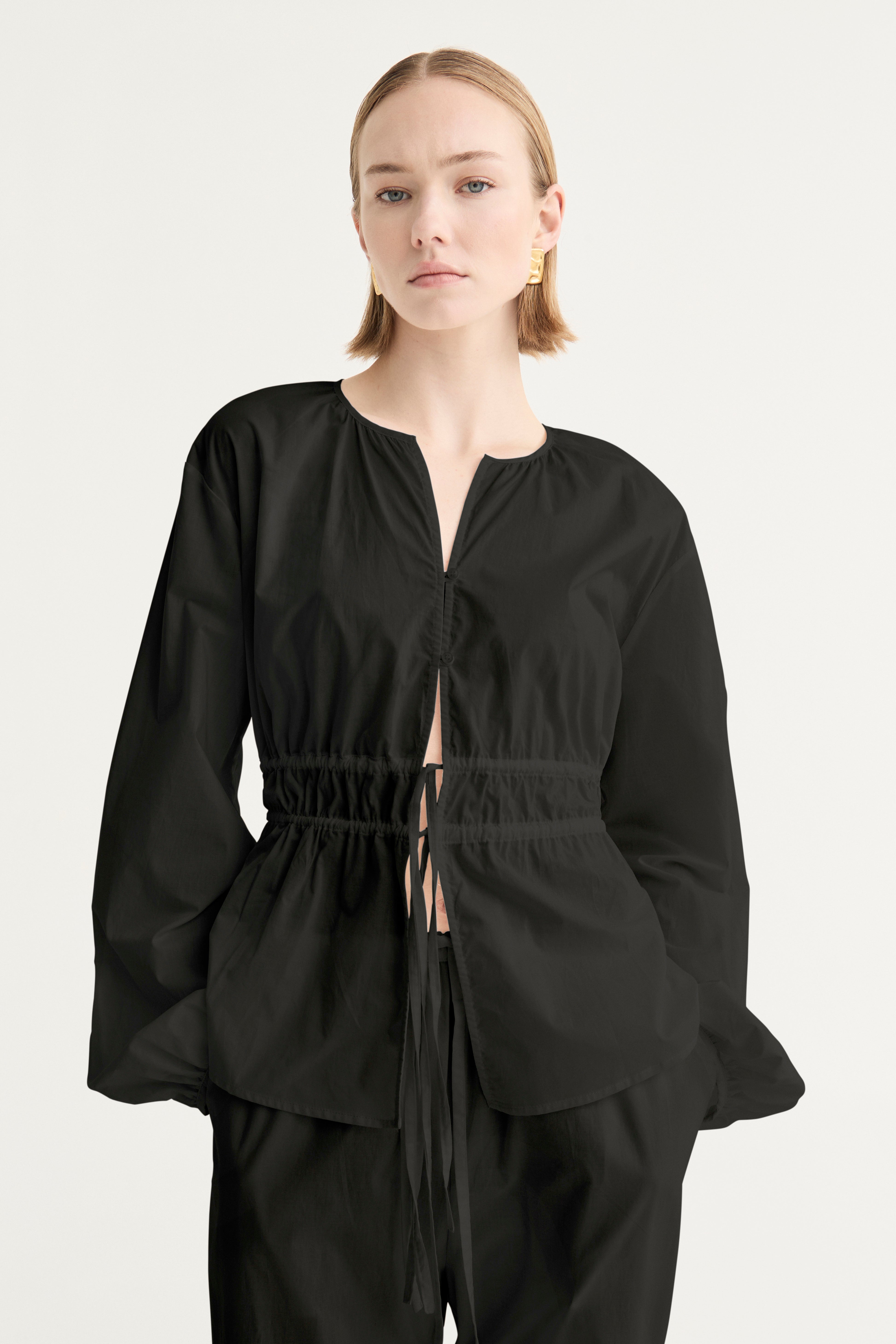 Poppy Blouse | Noir