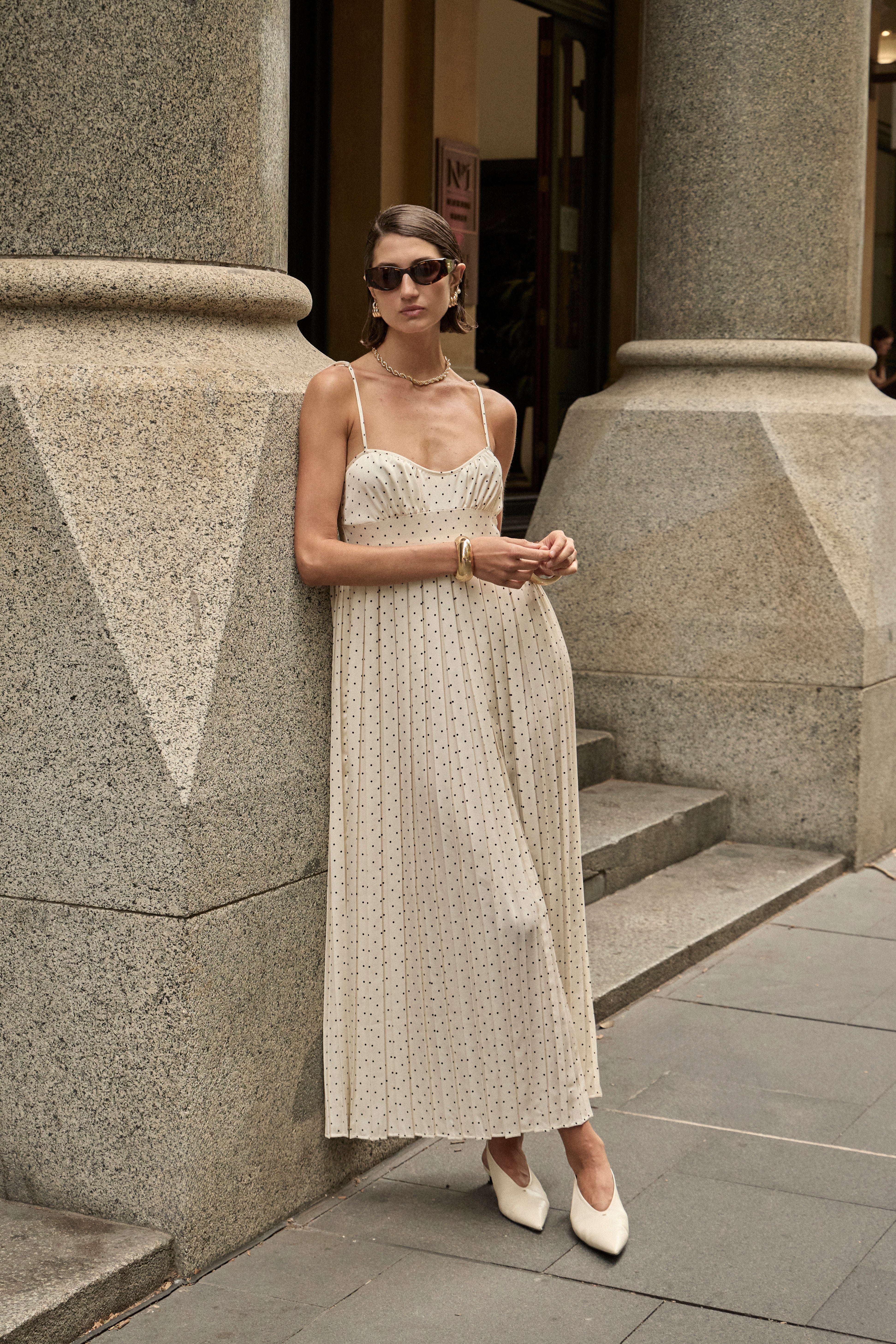 Maggie Dress | Polka Dot