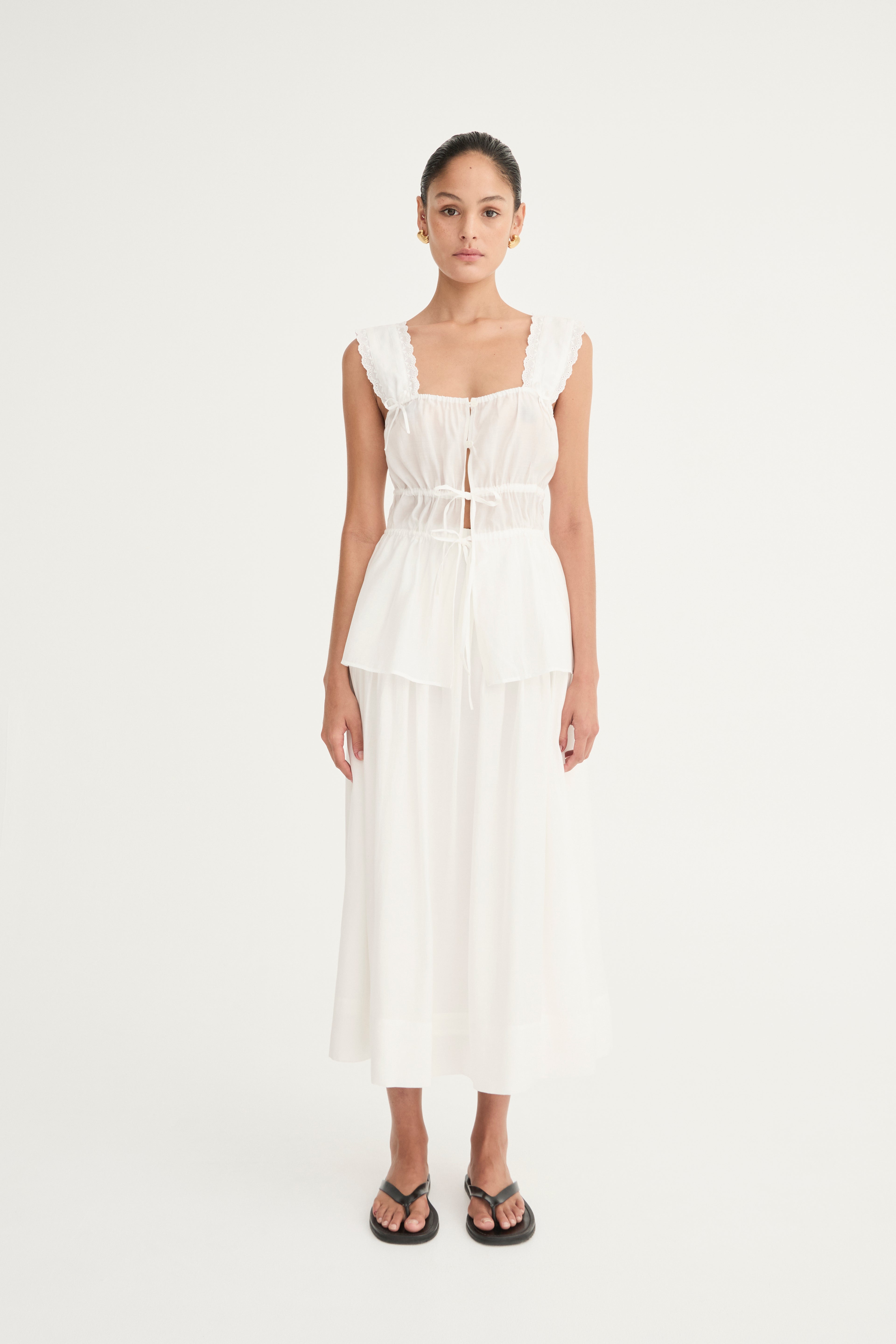 Olga Pleated Skirt