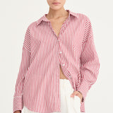 Franca Shirt - Rouge Stripe