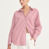 Franca Shirt - Rouge Stripe