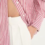 Franca Shirt - Rouge Stripe