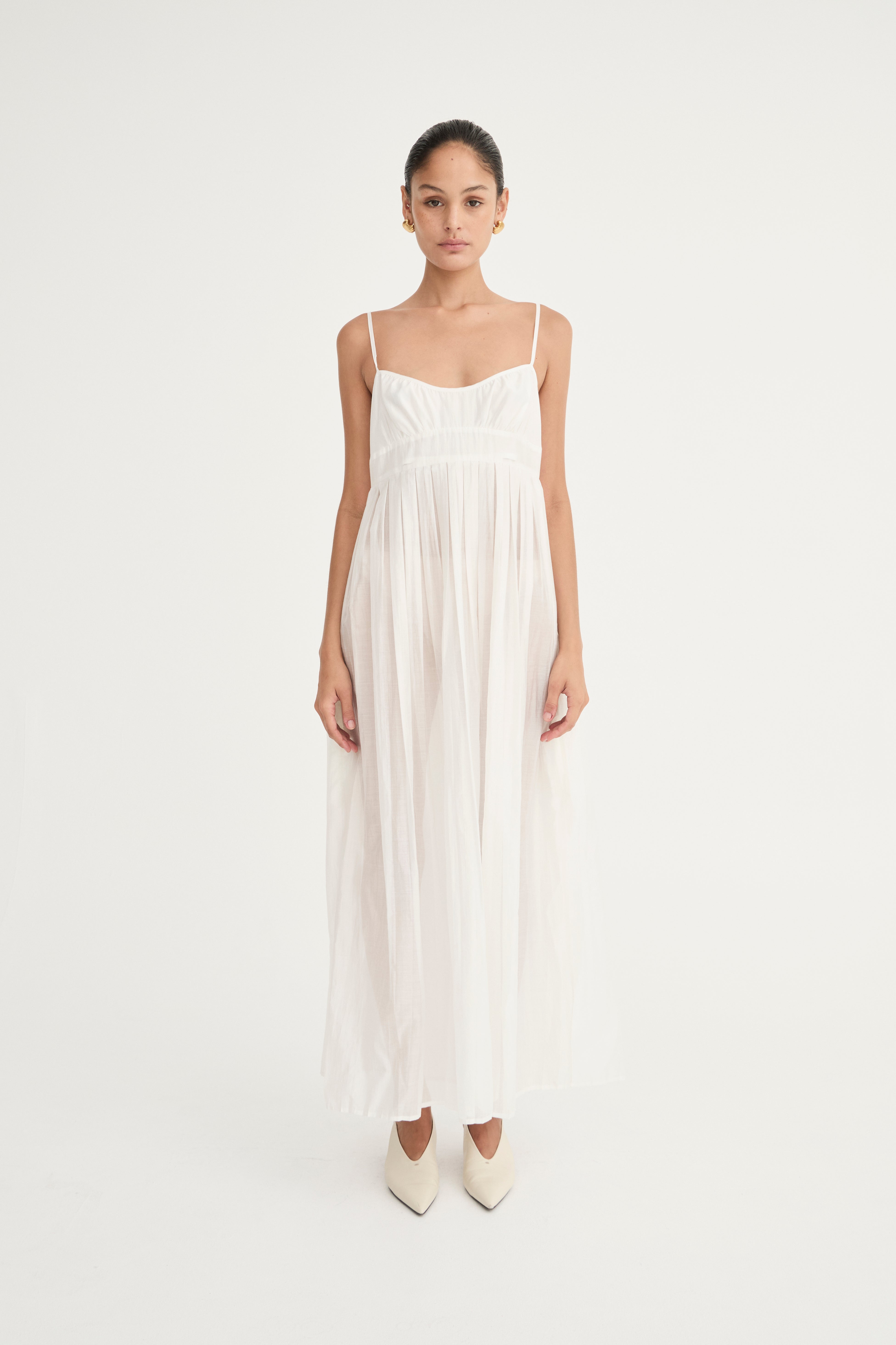 Maggie Dress | Ivory