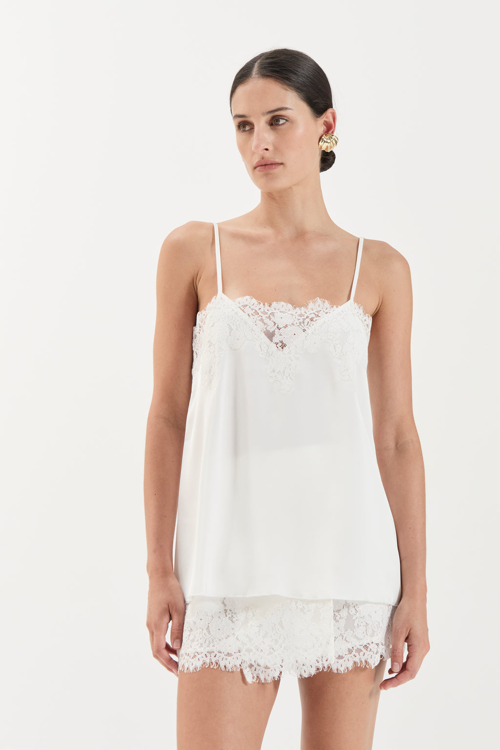 The Florence Top - Ivory