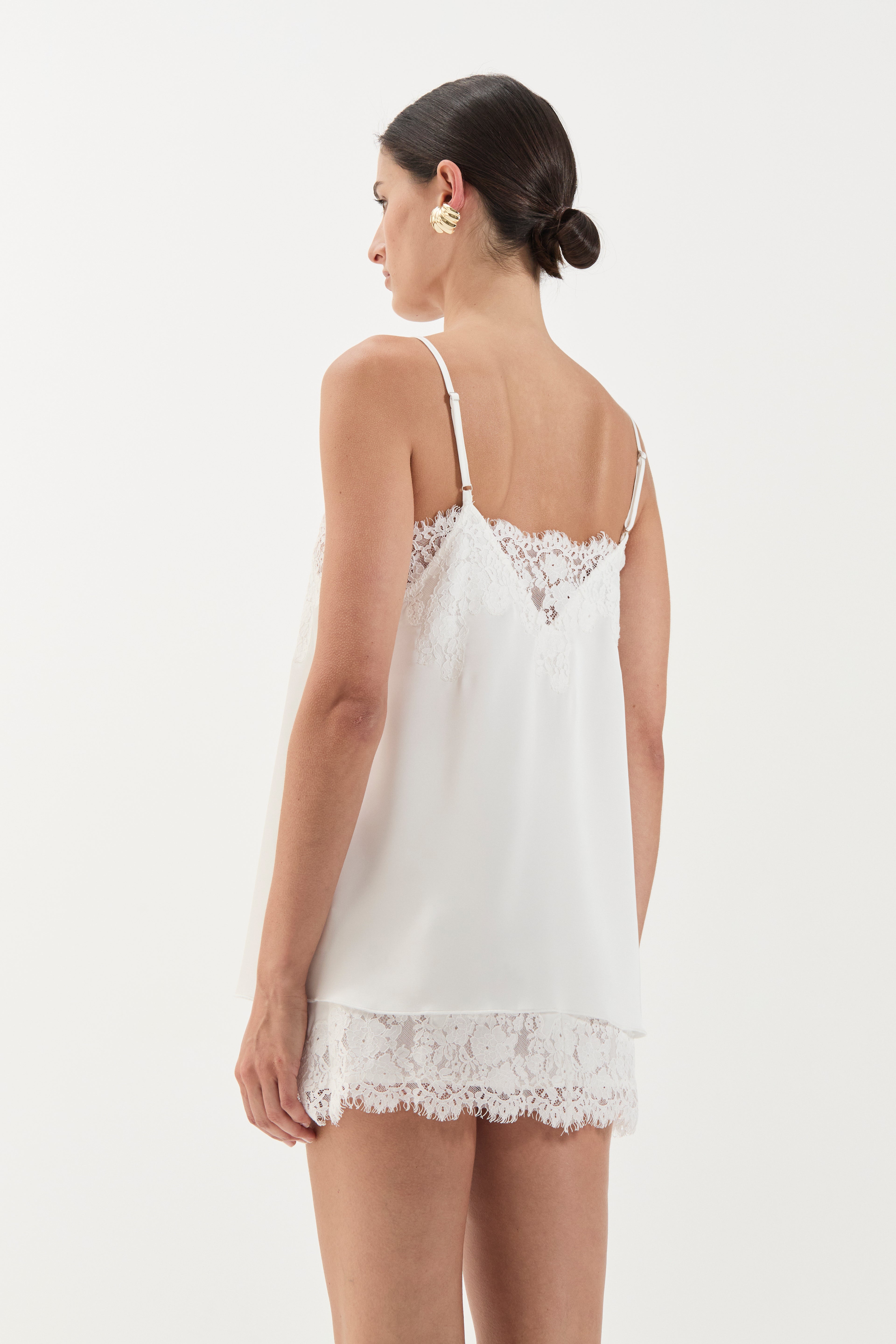 The Florence Top - Ivory