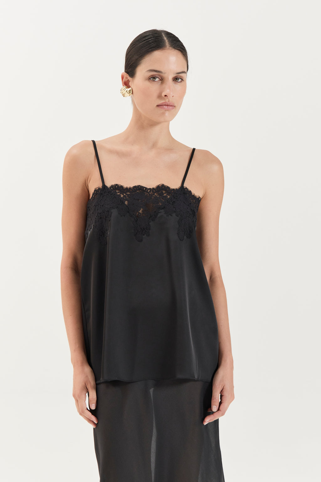 The Florence Top - Noir