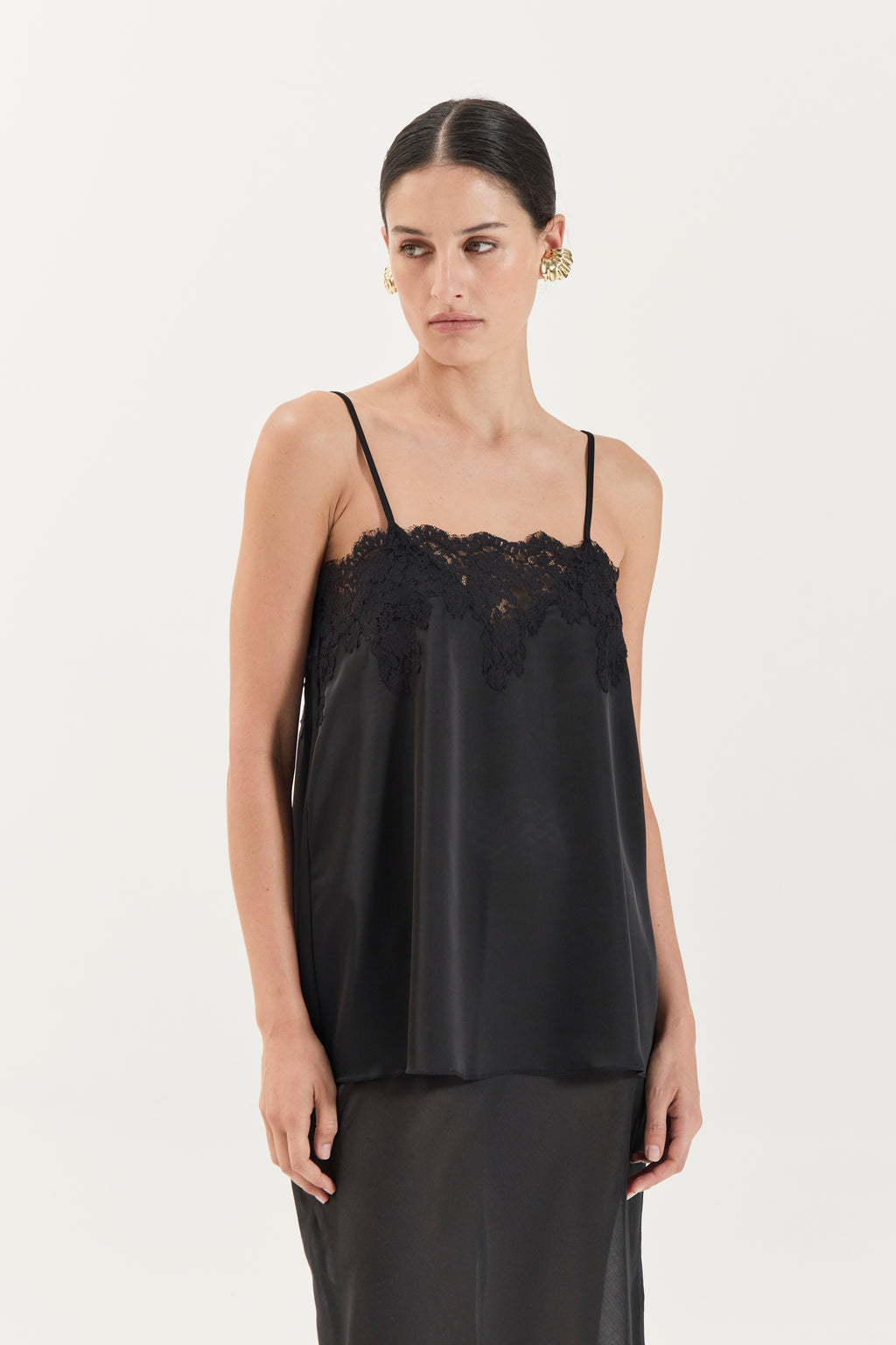 The Florence Top - Noir