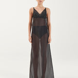 Georgette Dress - Noir