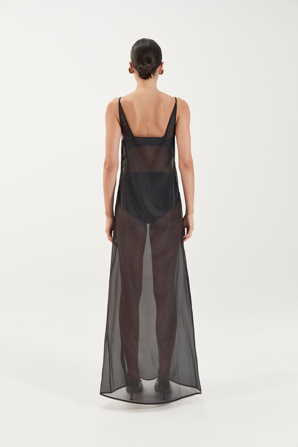 Georgette Dress - Noir